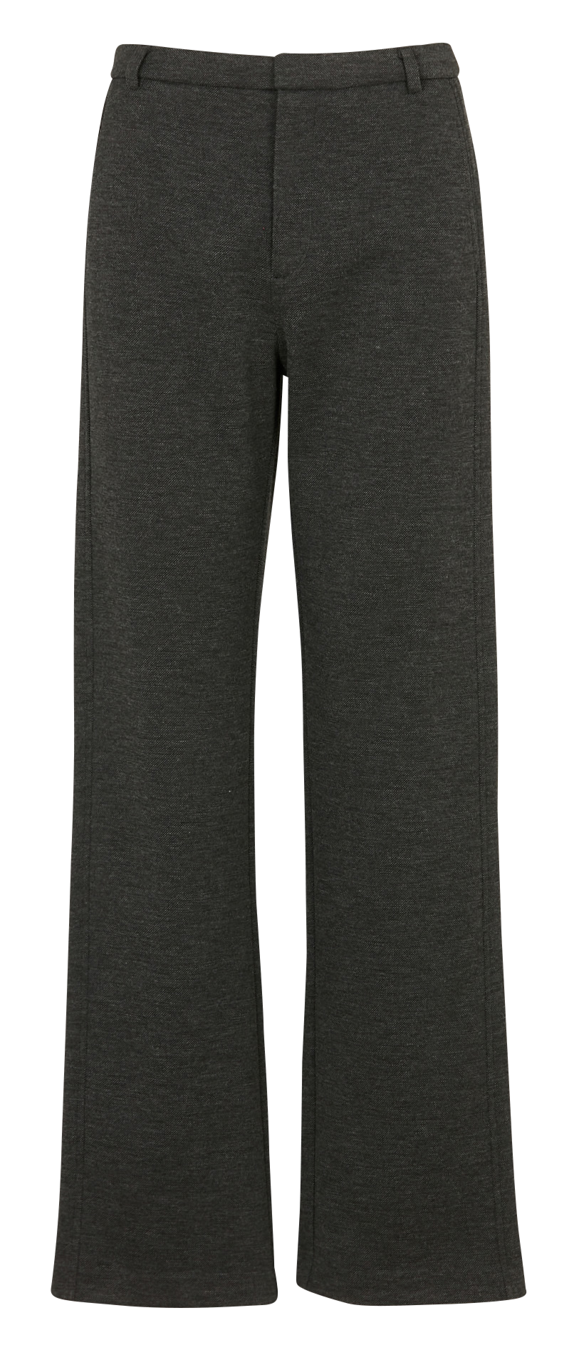 Pantalon de tailleur maille chinée I CODE Gris