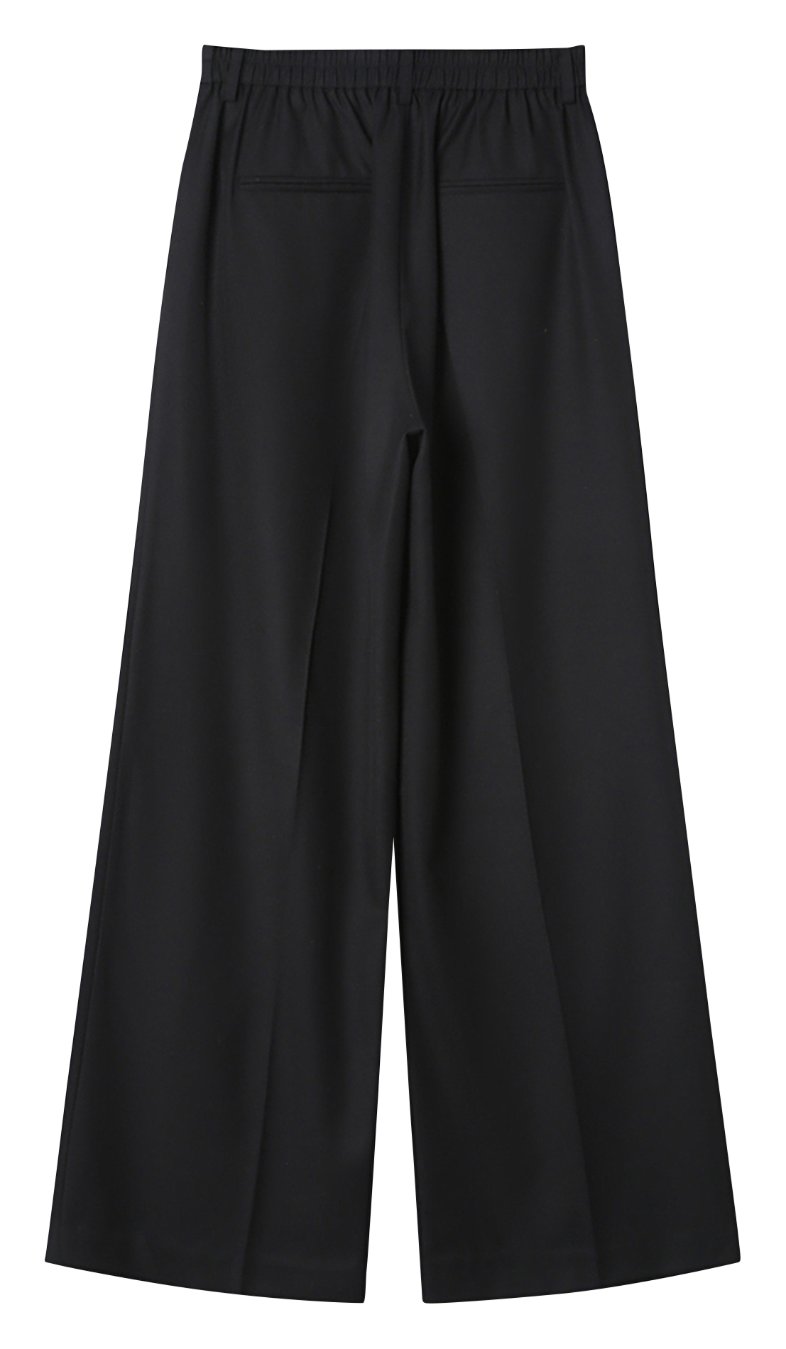 Azawood high-waisted wide-leg trousers GRACE ET MILA Black