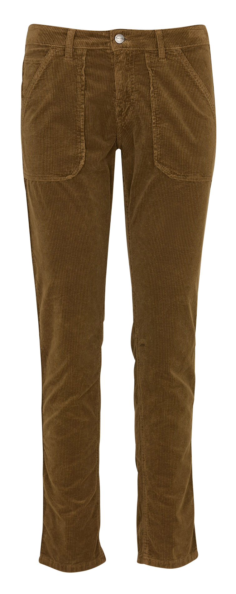 Rechte ribbroek ACQUAVERDE Bruin