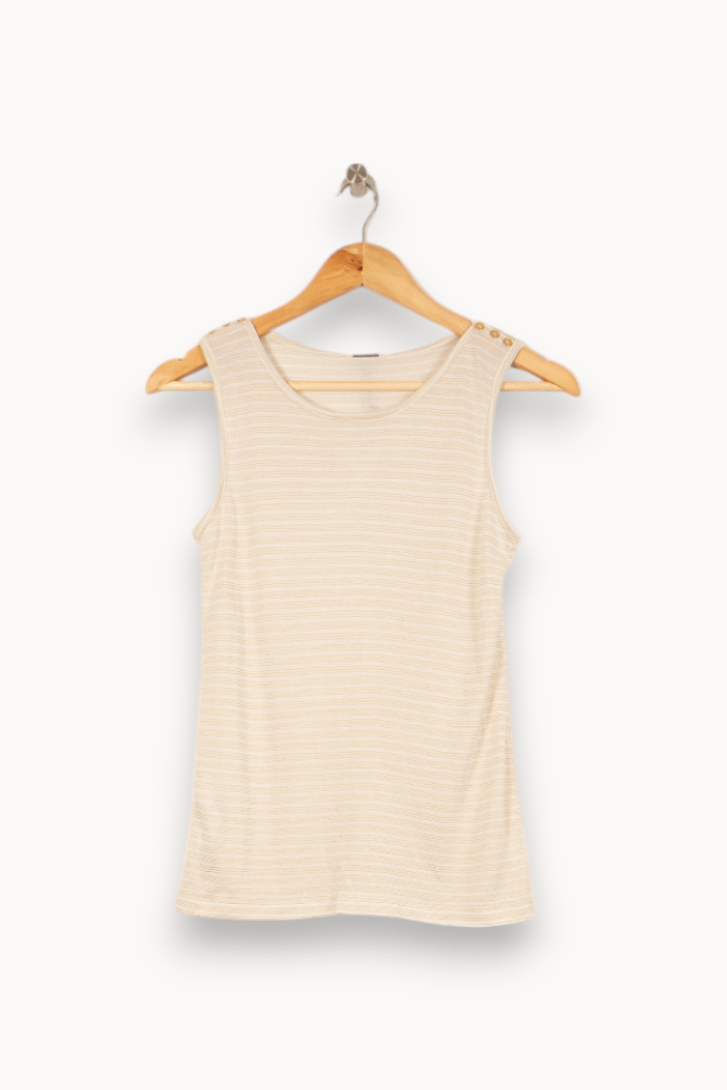 Tommy Badge T-shirt SAINT JAMES - Seconde Main White