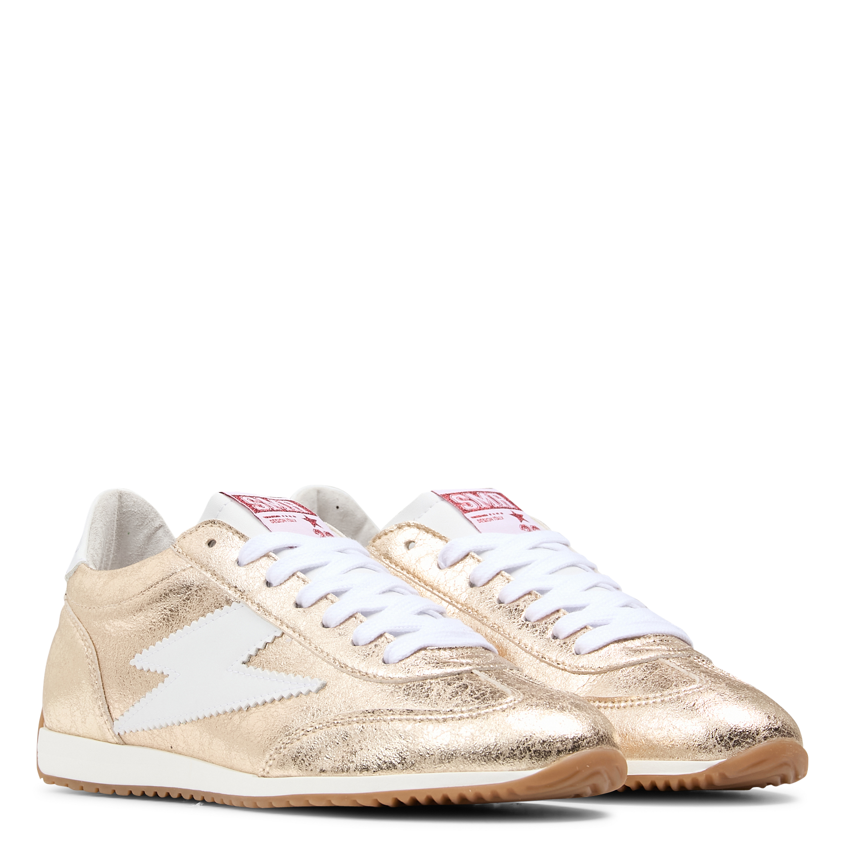 Baskets basses en cuir SEMERDJIAN - SMR Doré