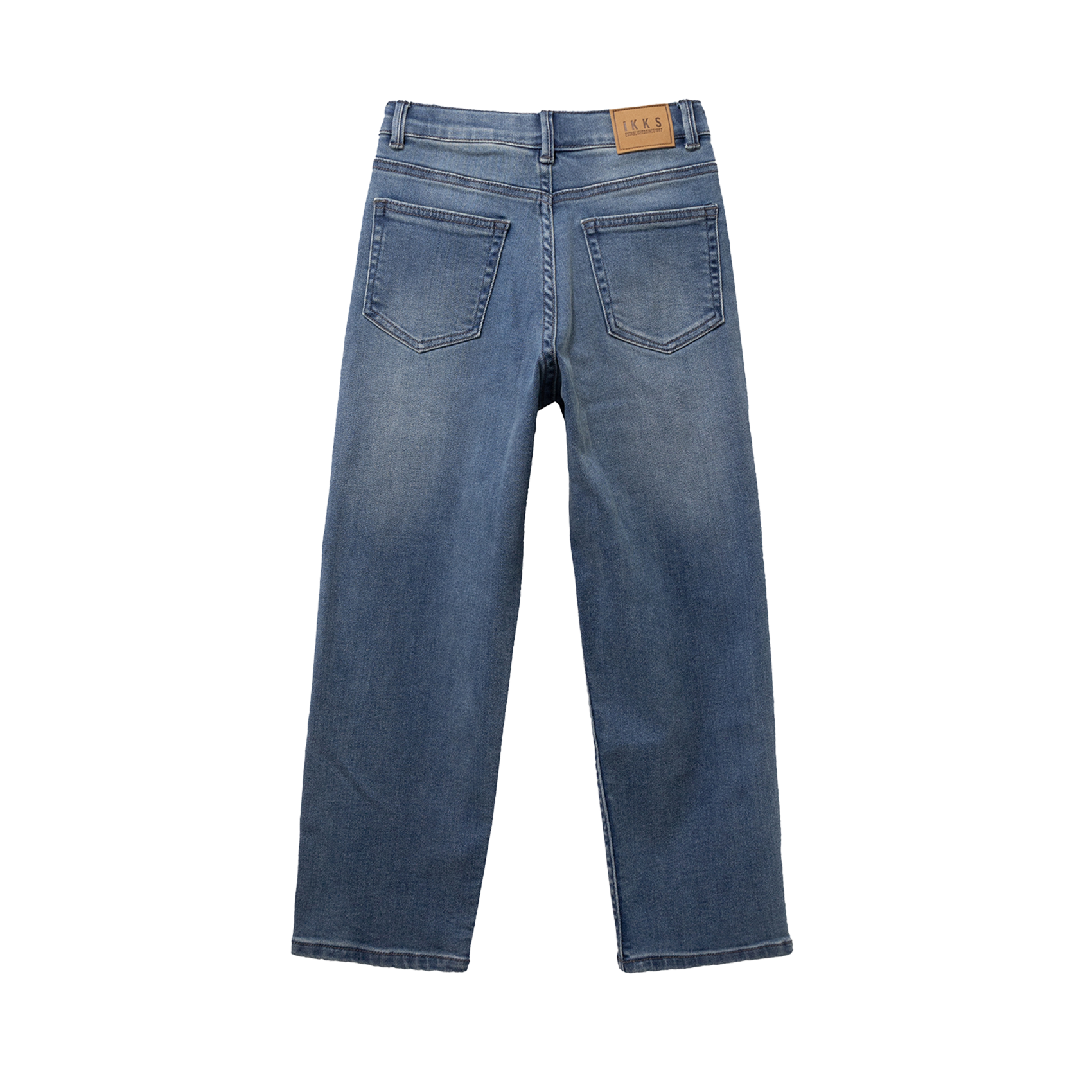 Jean baggy en coton mélangé IKKS JUNIOR Bleu