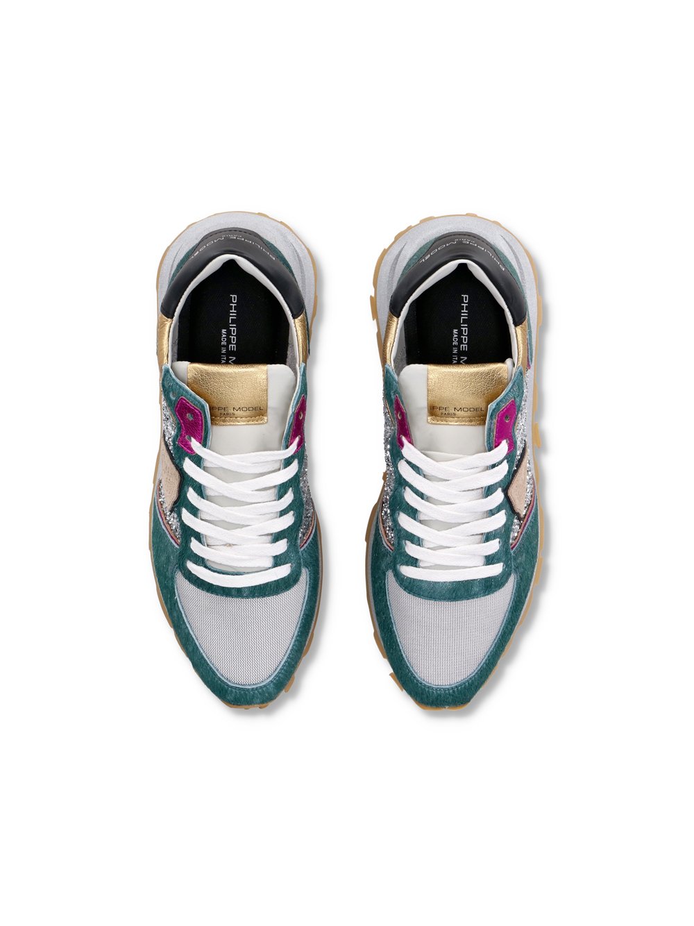 Sneakers Tropez Haute Running PHILIPPE MODEL Green