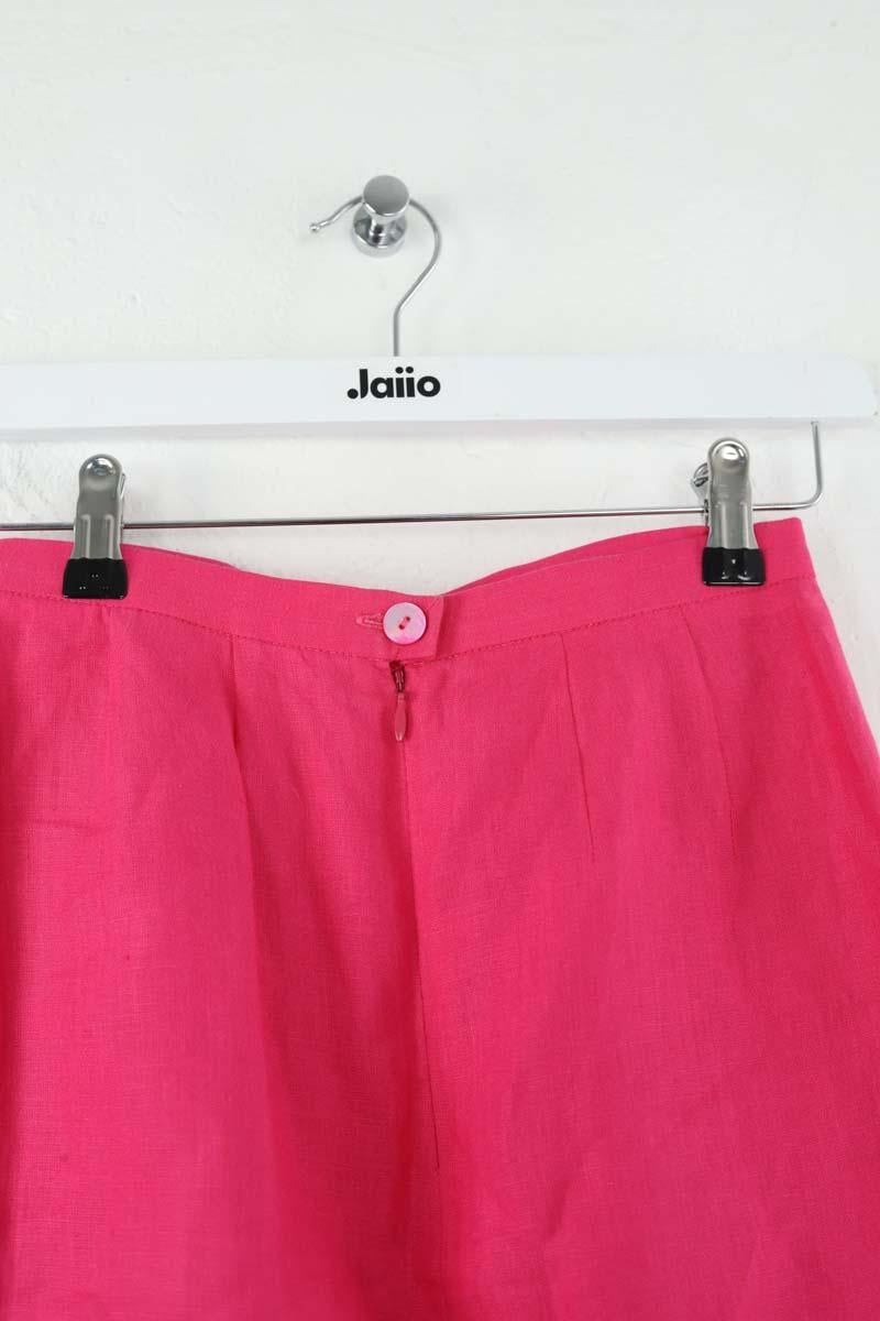 Linen mini-skirt KENZO - SECONDE MAIN Pink