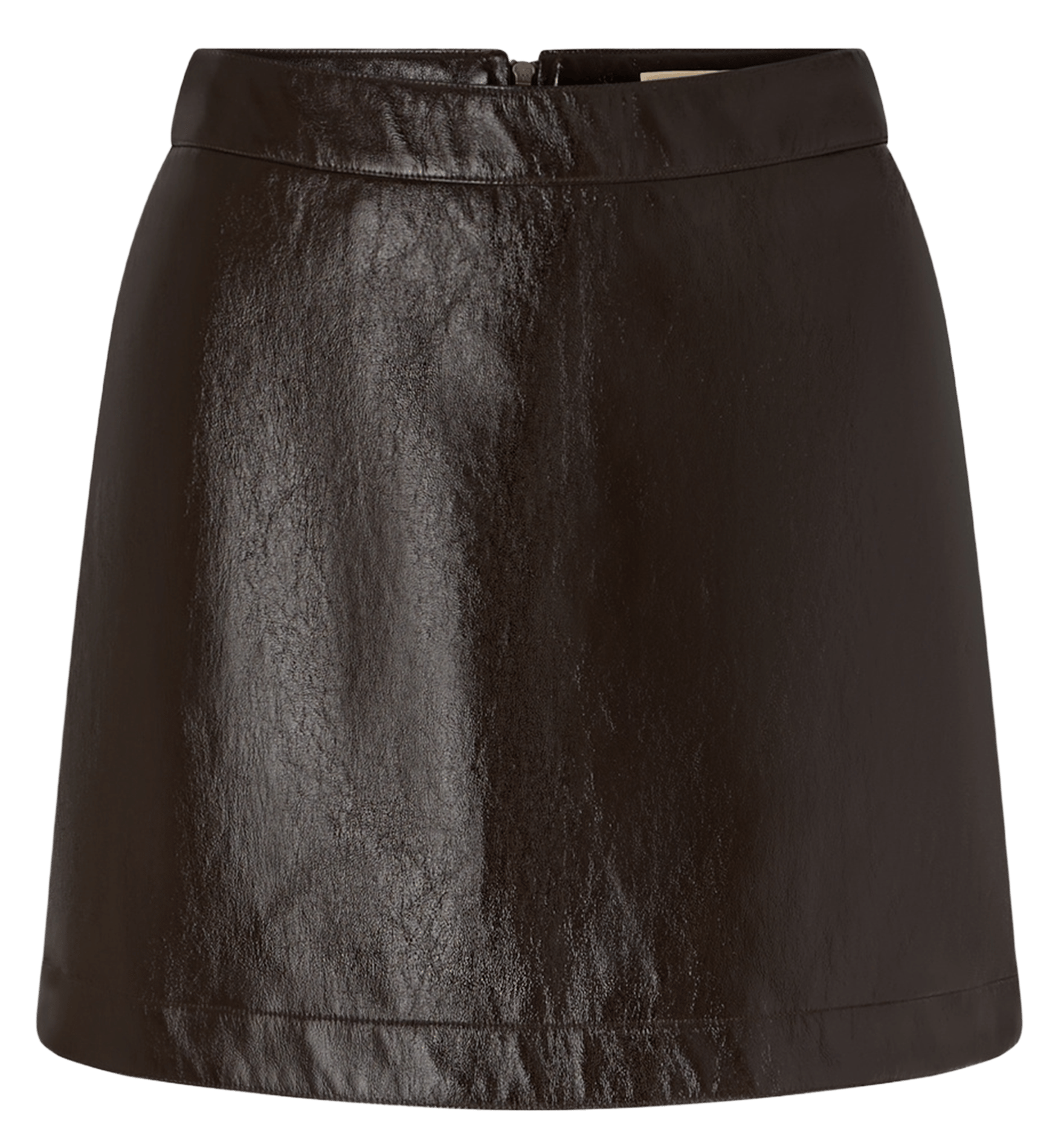 Short straight skirt SESSUN Brown