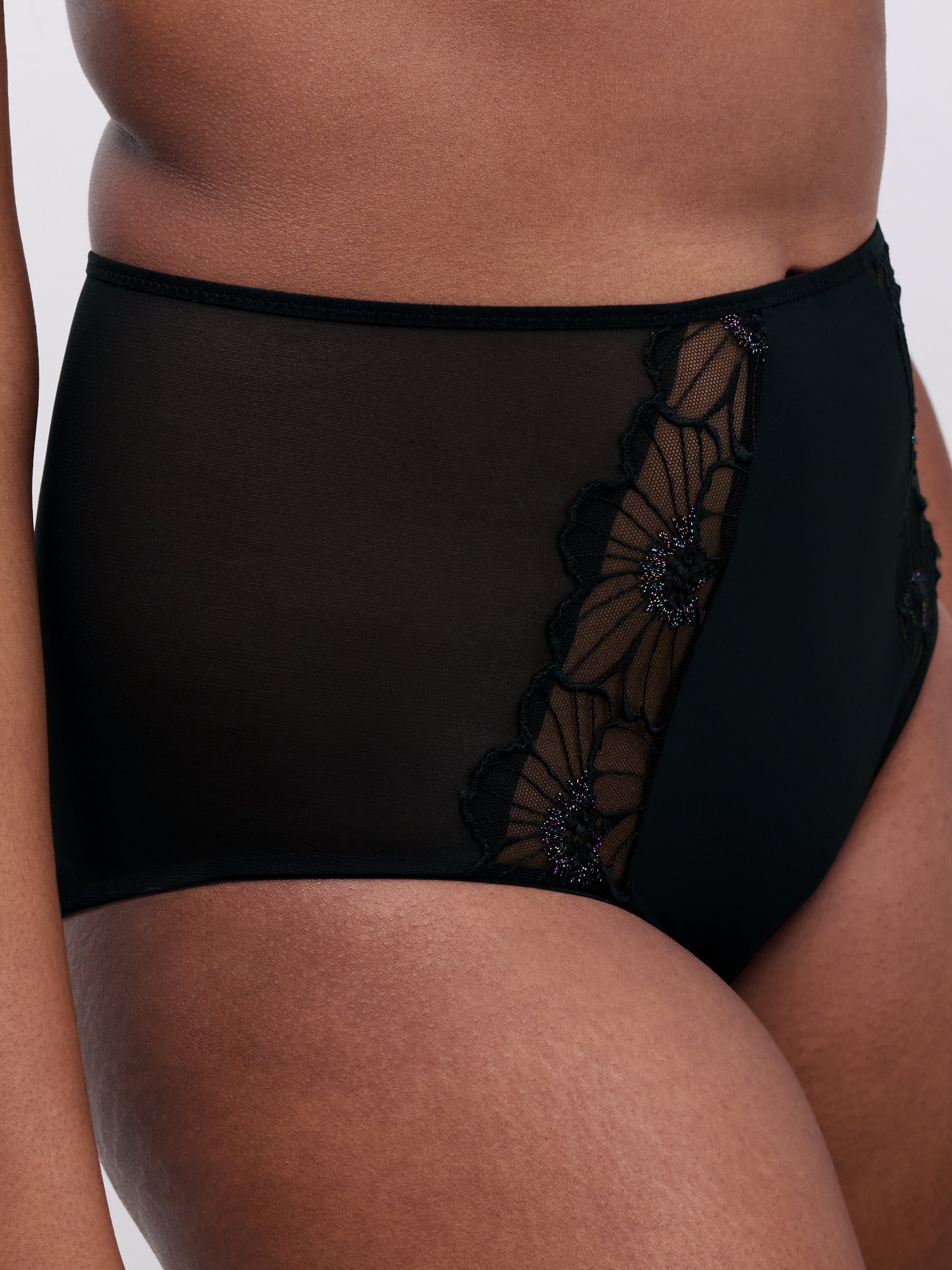 High-waisted lace panties CHANTELLE PULP Multicolored