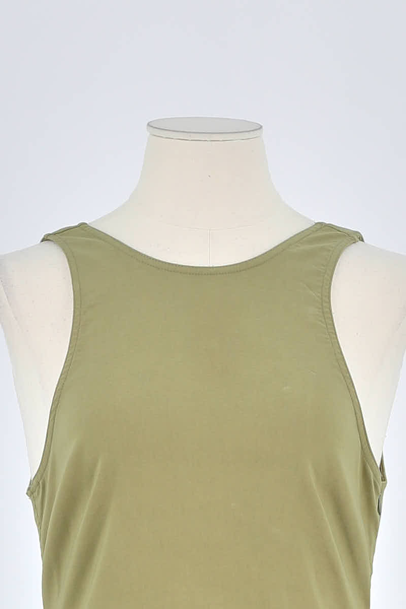 Dress GANNI - Seconde Main Khaki