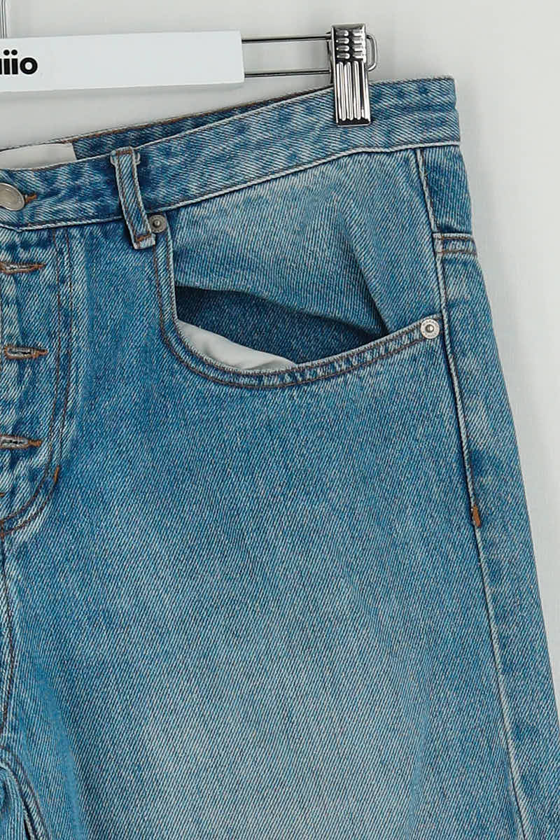 - Straight-leg jeans
- 5 pockets
- Straight cut
- Faded effect ISABEL MARANT - Seconde Main Blue