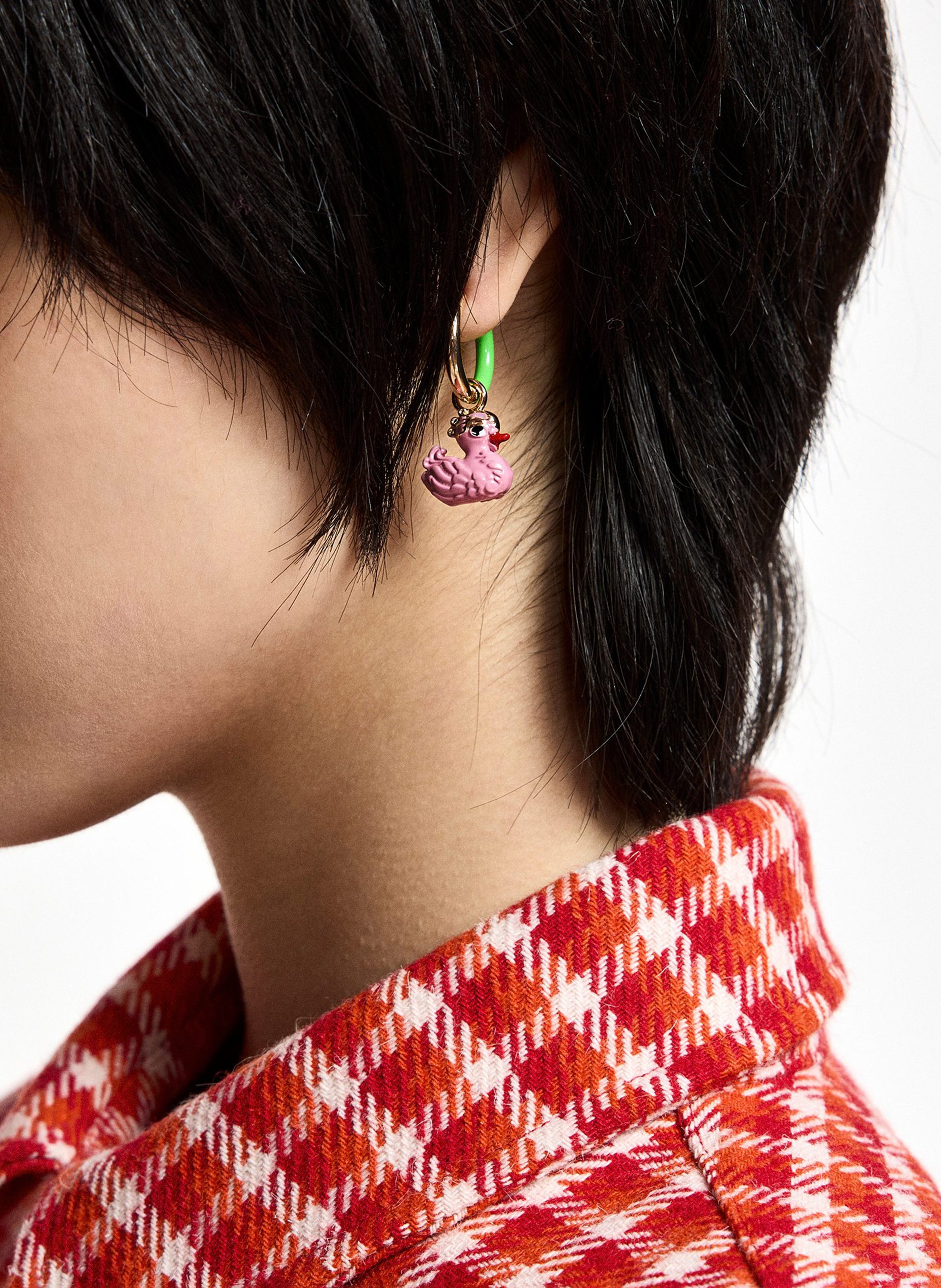 Dangle earrings ESSENTIEL ANTWERP Golden