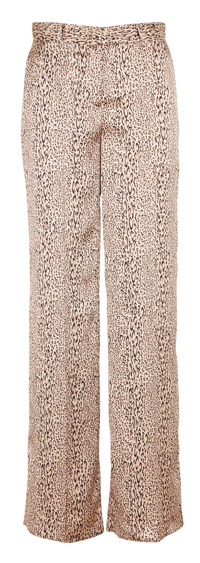 Leopard print pleated pants TWINSET Brown