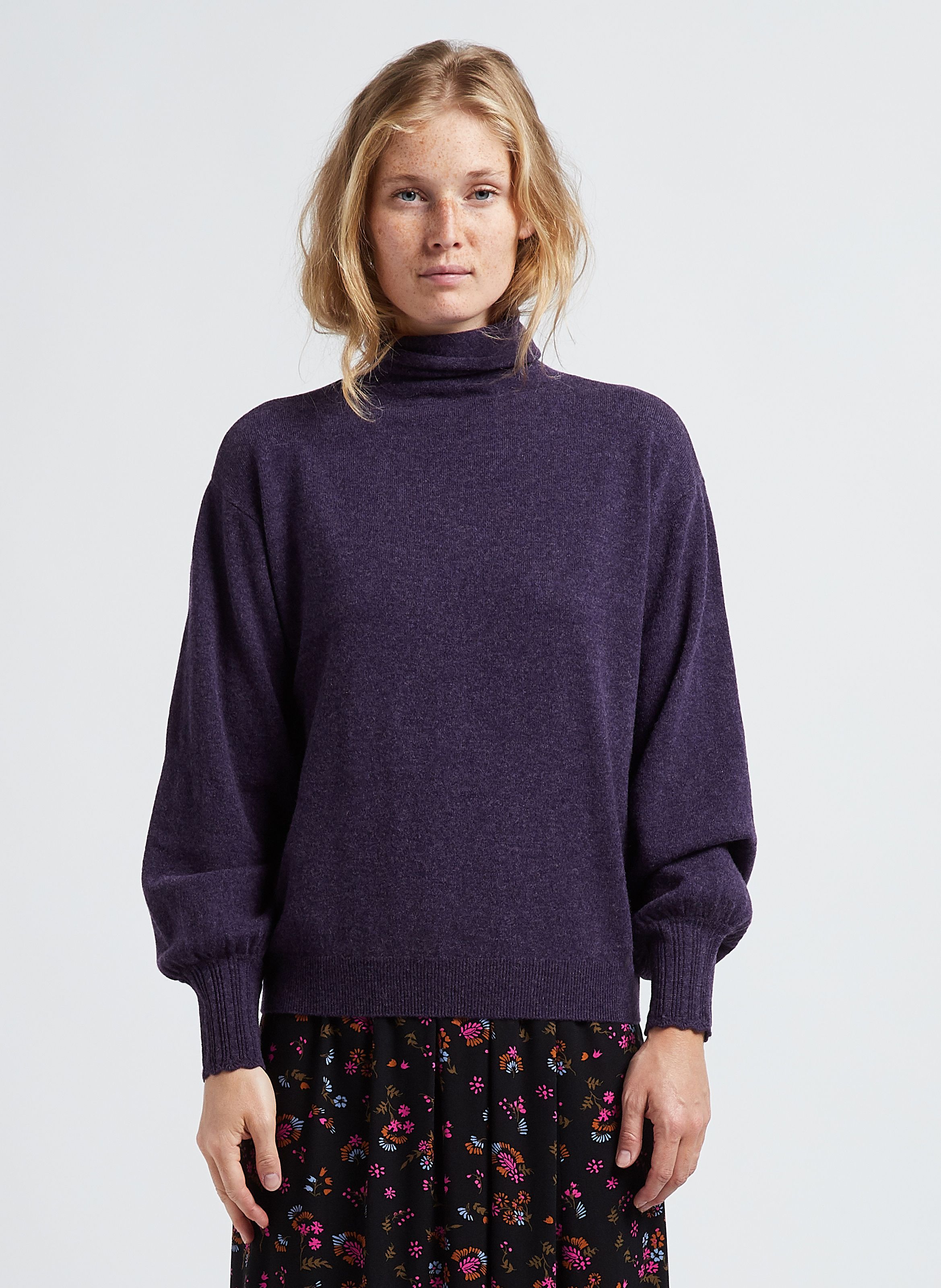 Bebe sport purple clearance turtleneck