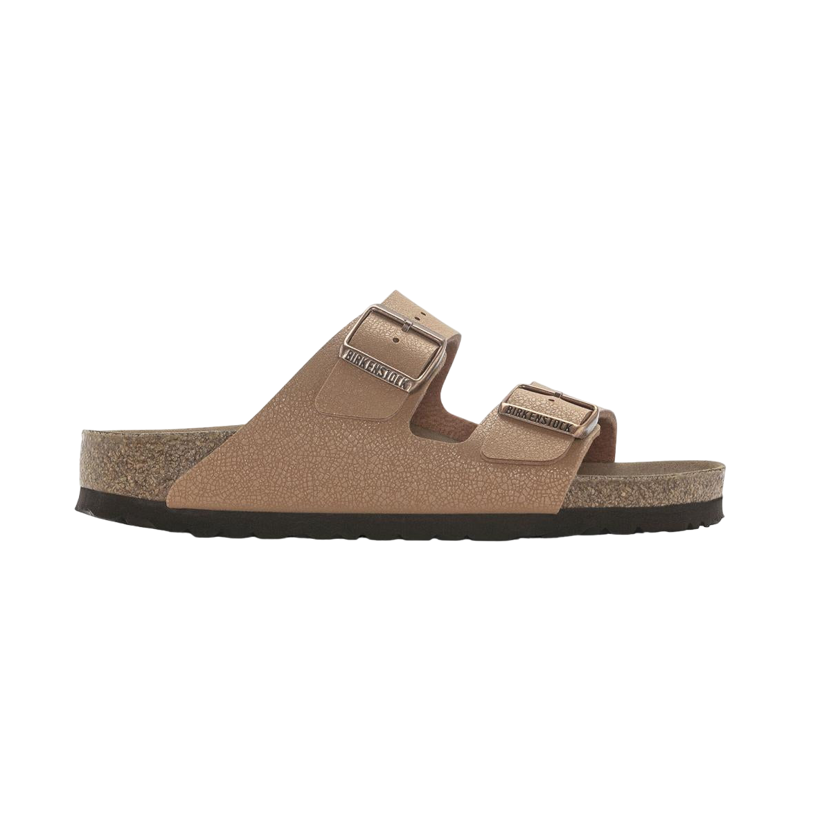 Faux leather sandals BIRKENSTOCK Brown