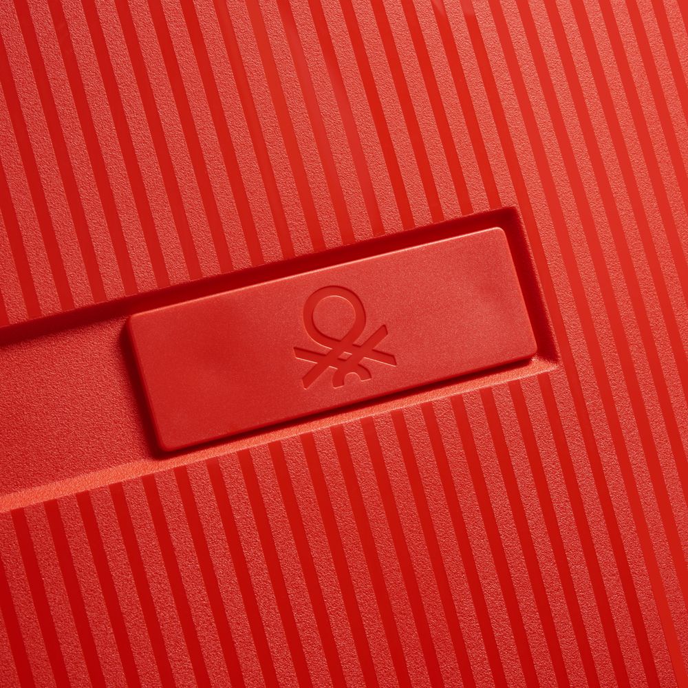 Rigid hold suitcase DELSEY PARIS Red