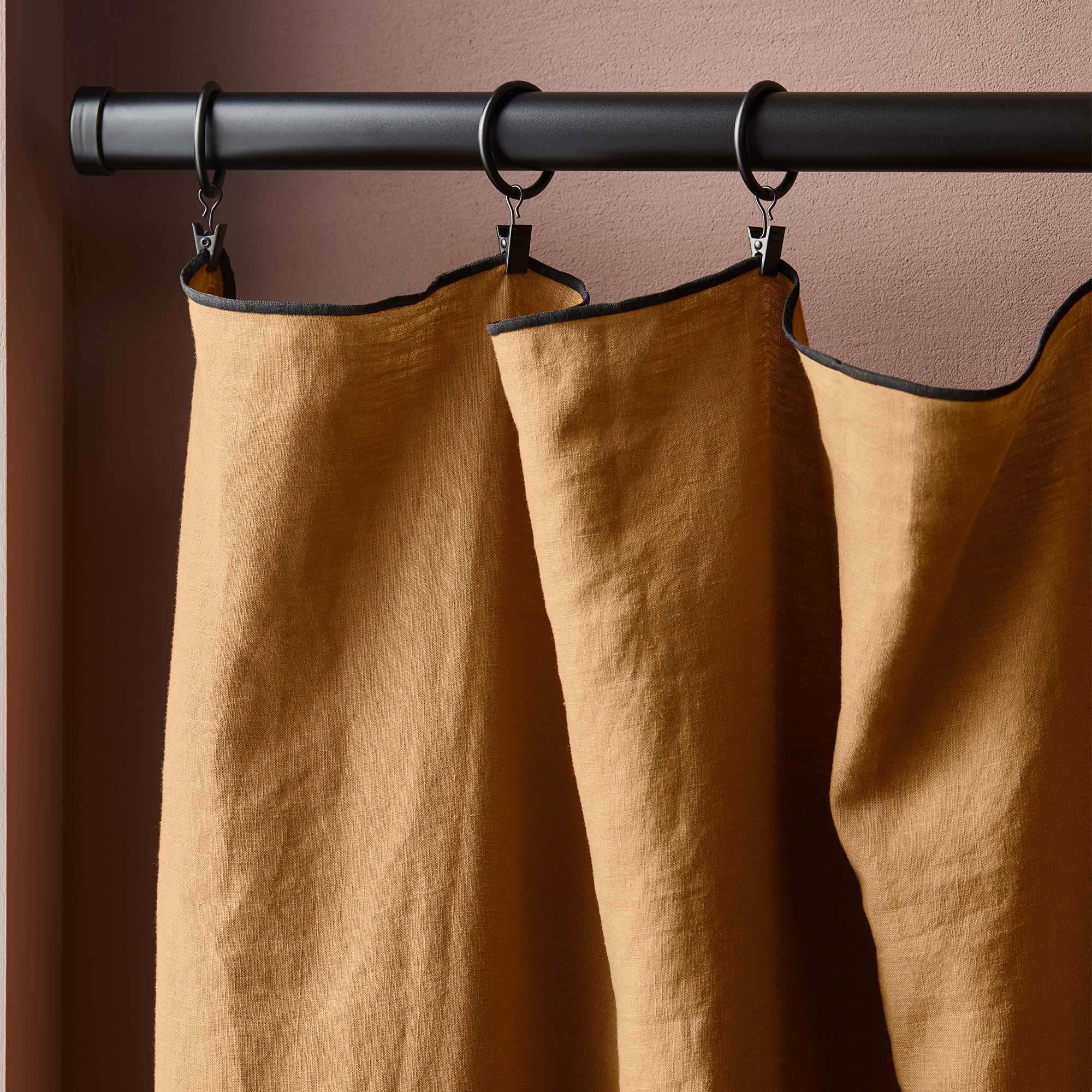 Panel curtain Brown