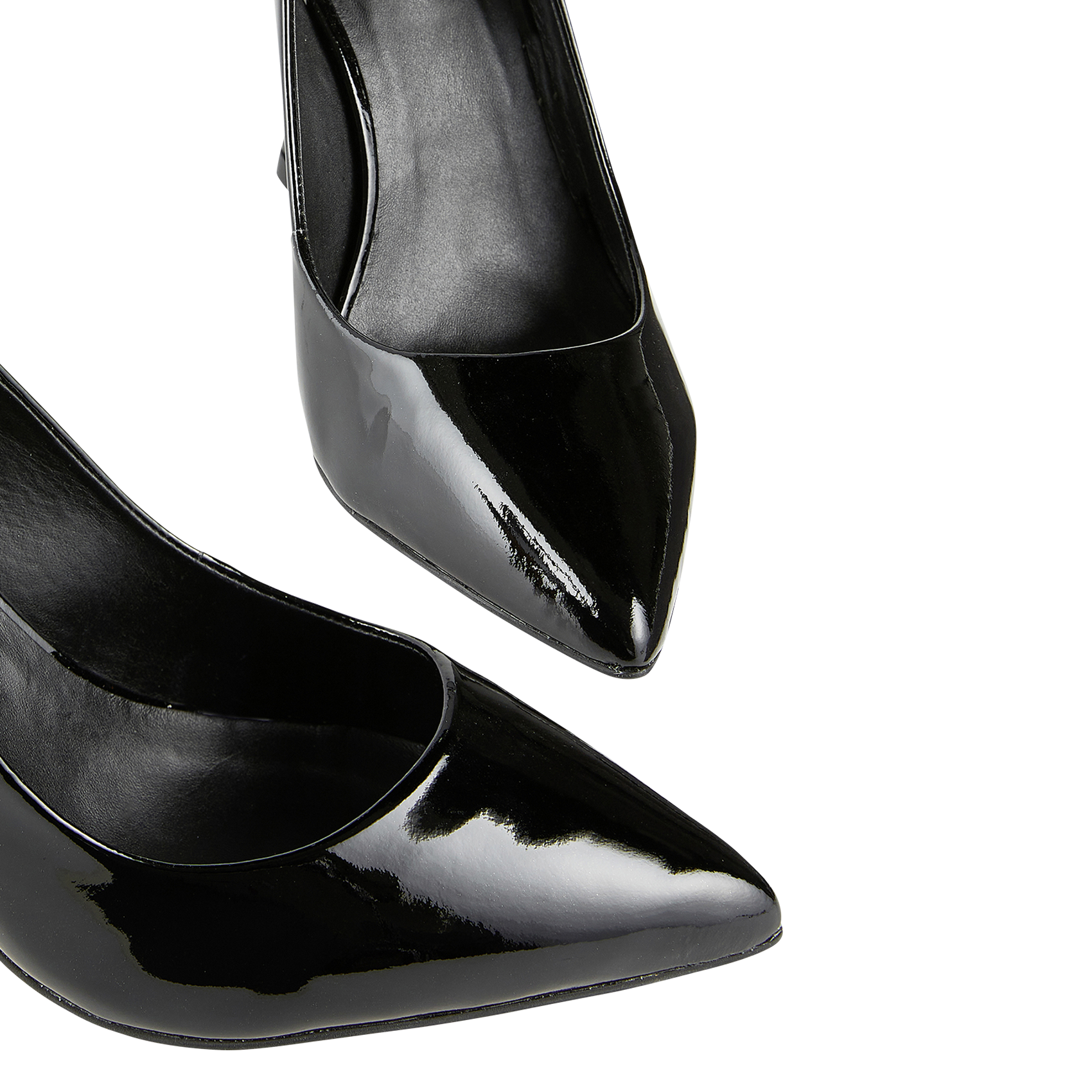 Camelia patent leather high heels  COSMOPARIS Black