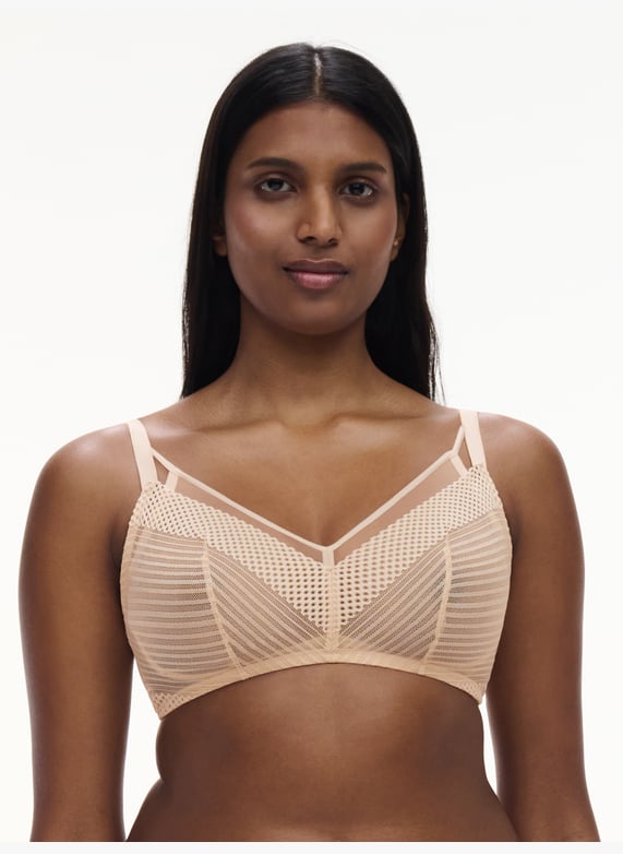 Non-wired support bra | Beige by CHANTELLE PULP Non-wired support bra Beige