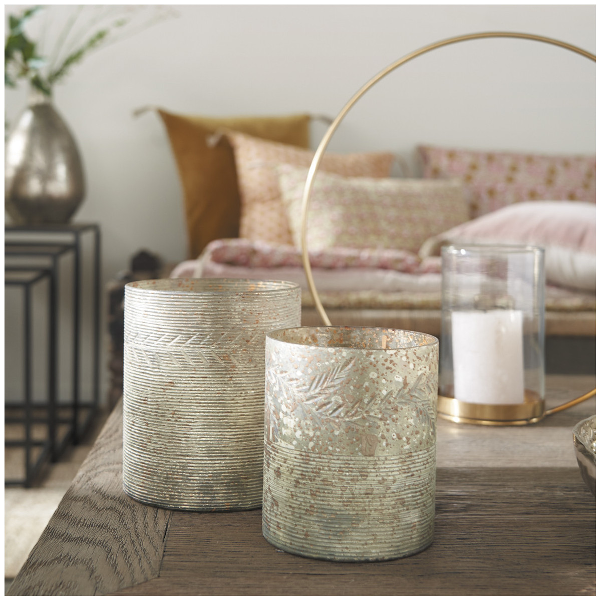 Candleholder BLANC D'IVOIRE Golden