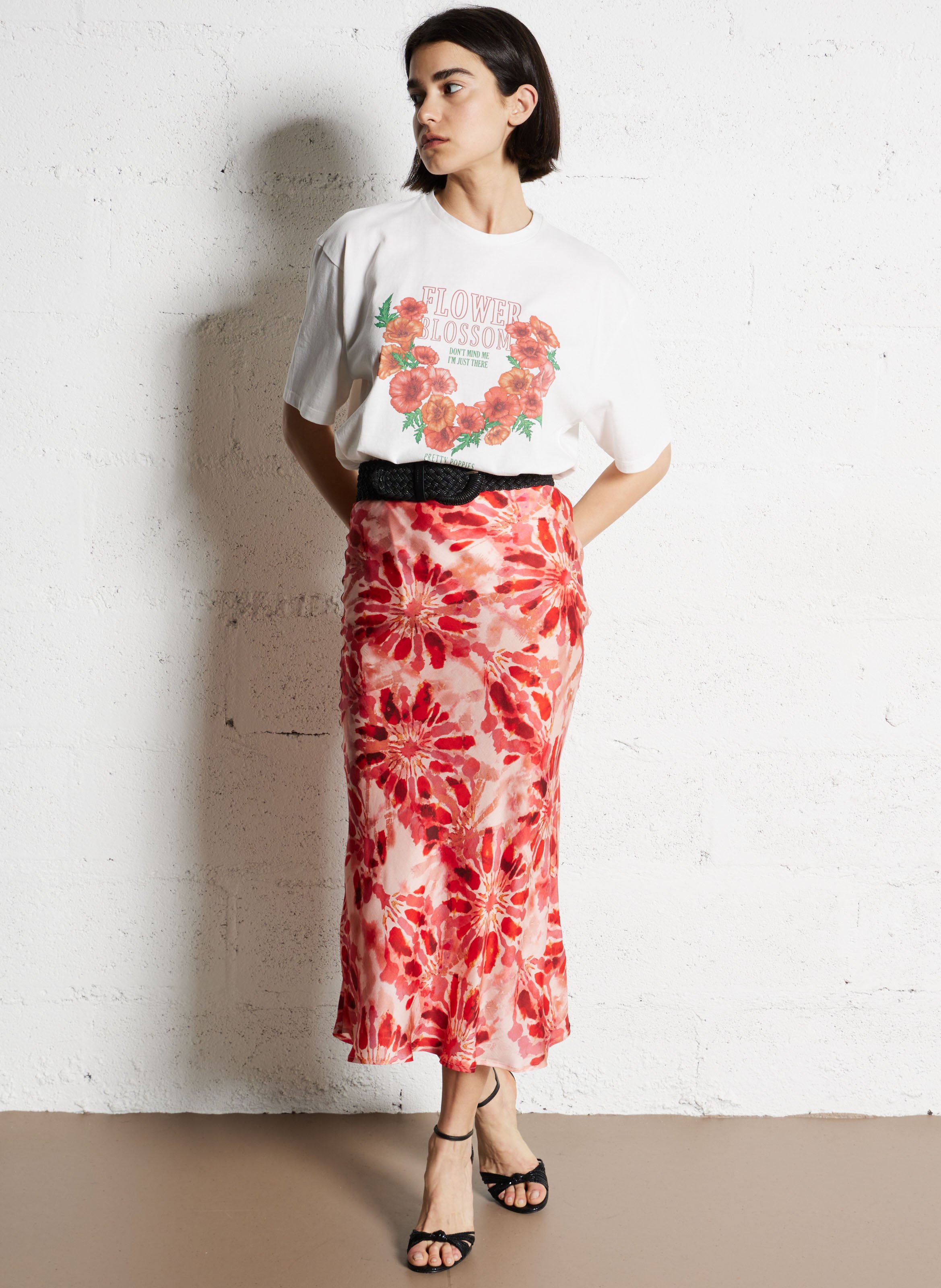 Braided belt IKKS Black