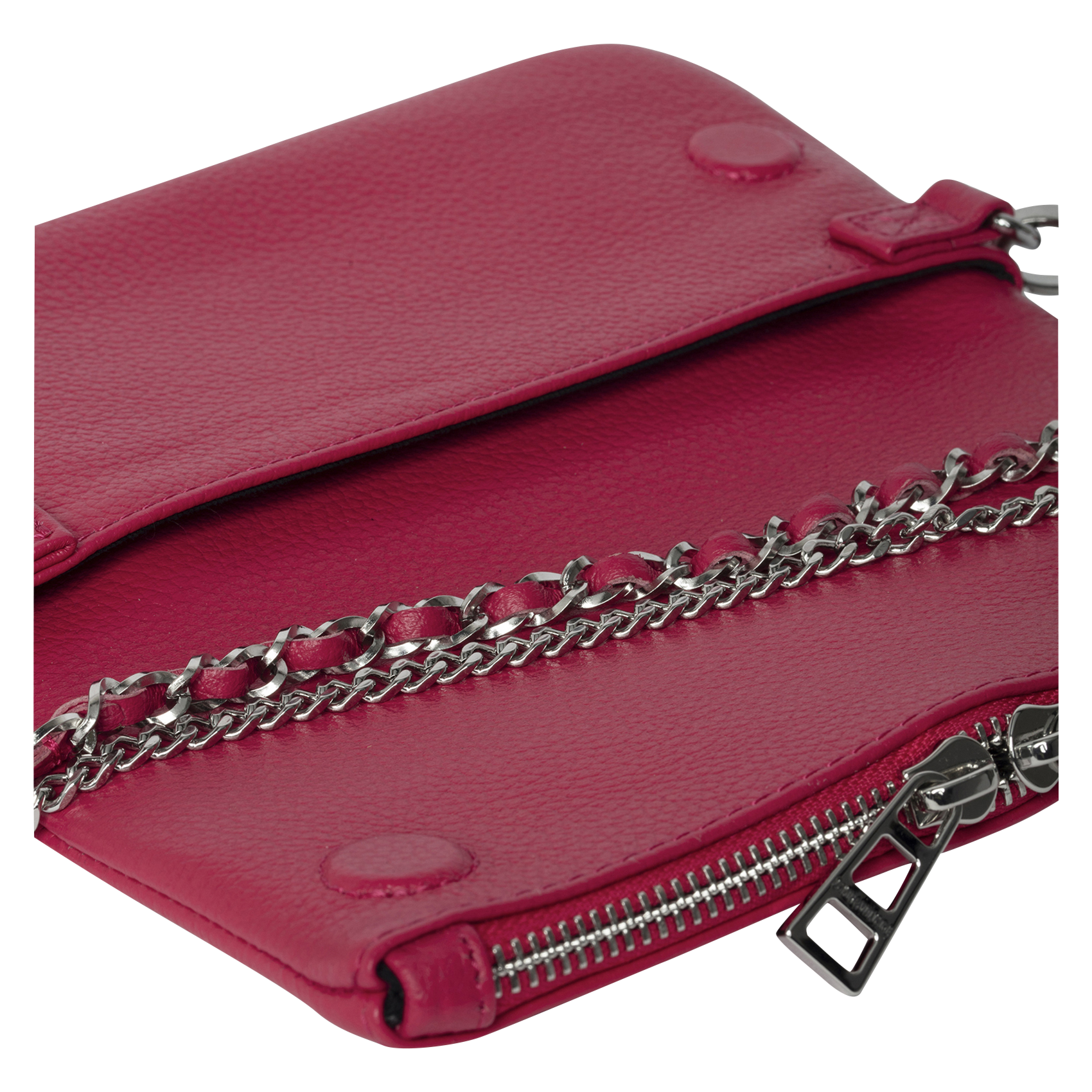 Dori leather shoulder bag ZADIG&VOLTAIRE Pink