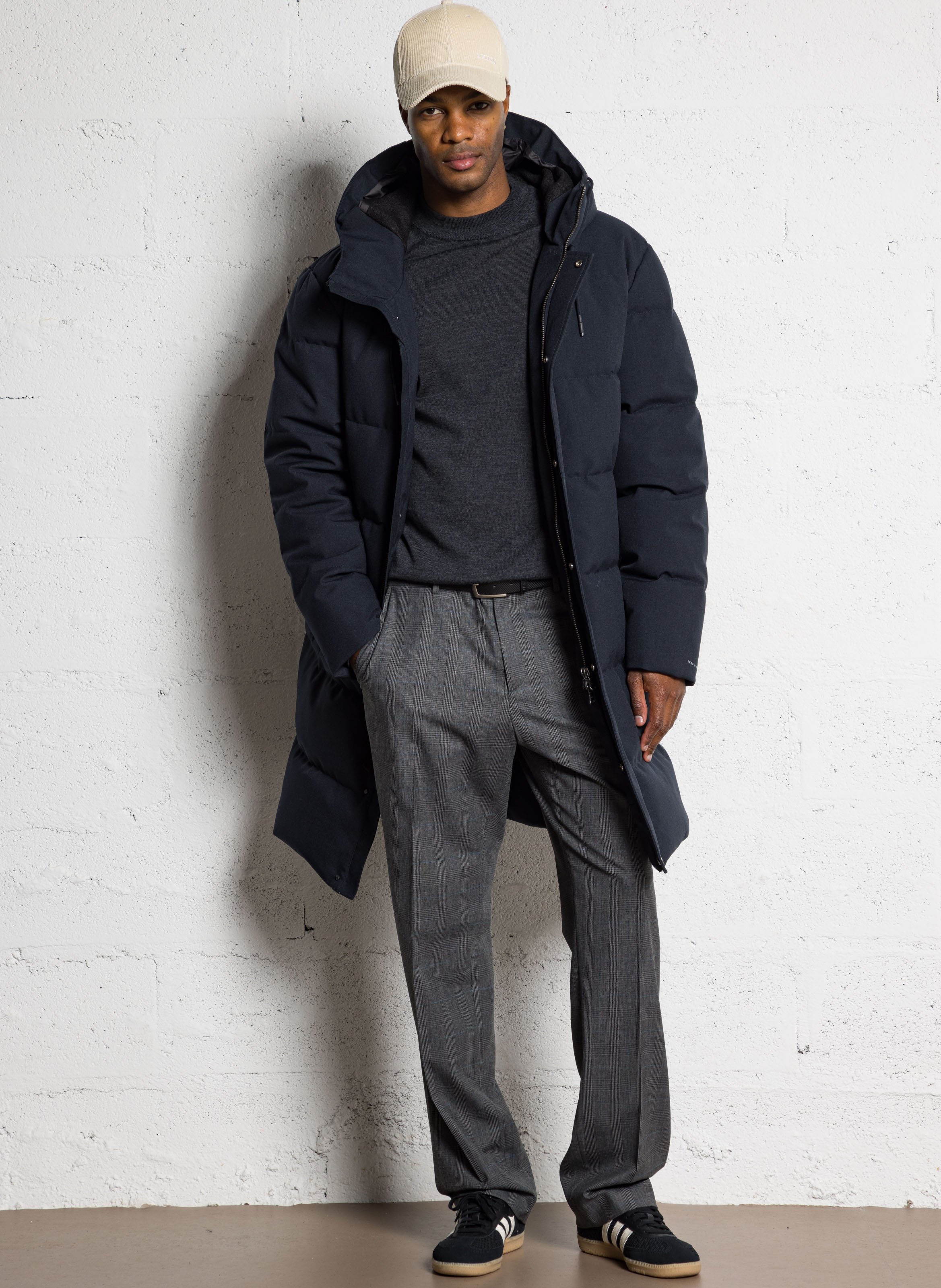 Daunenjacke mit Stehkragen IKKS Blau