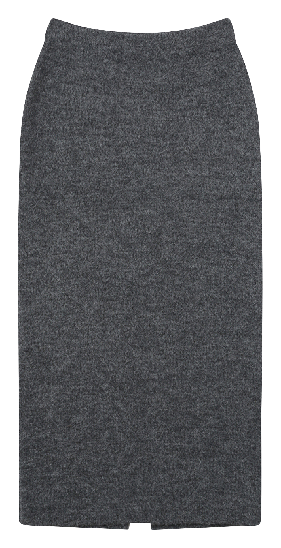 Fitted solid knit pencil skirt GRACE ET MILA Grey