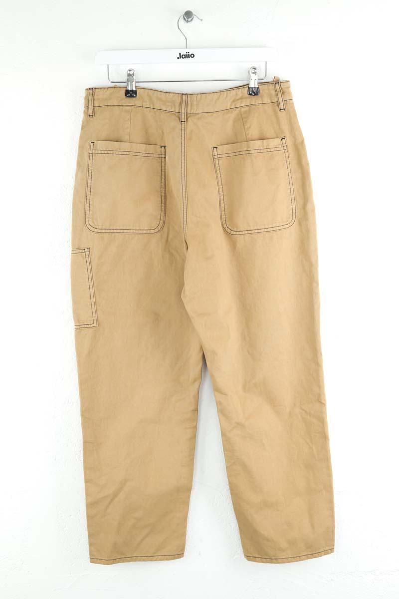 Slim-fit cotton cargo pants CHLOE STORA - SECONDE MAIN Beige