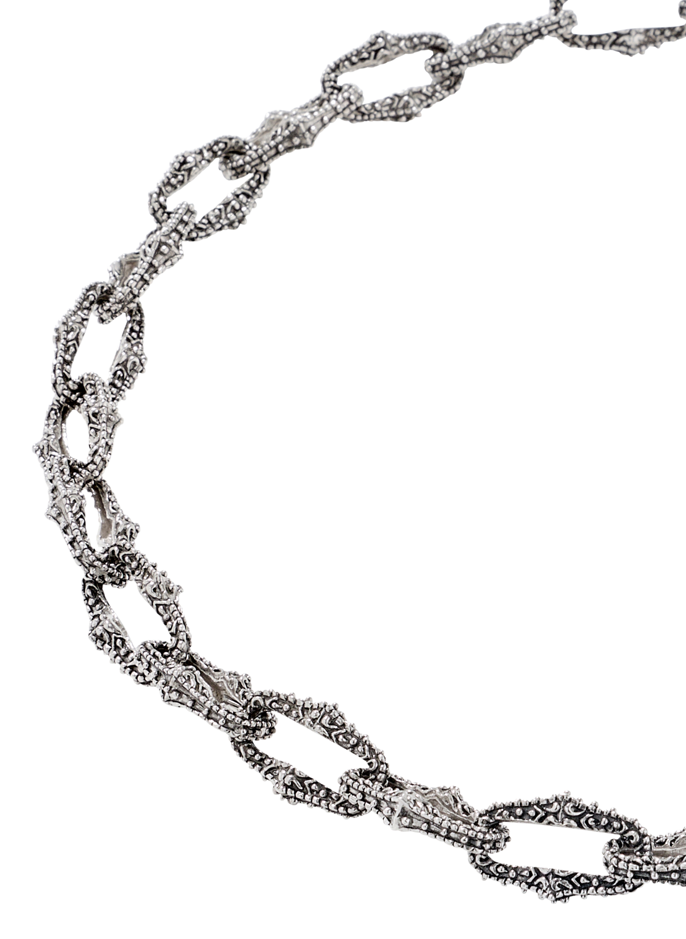 Zilveren schakelketting BA&SH Zilver