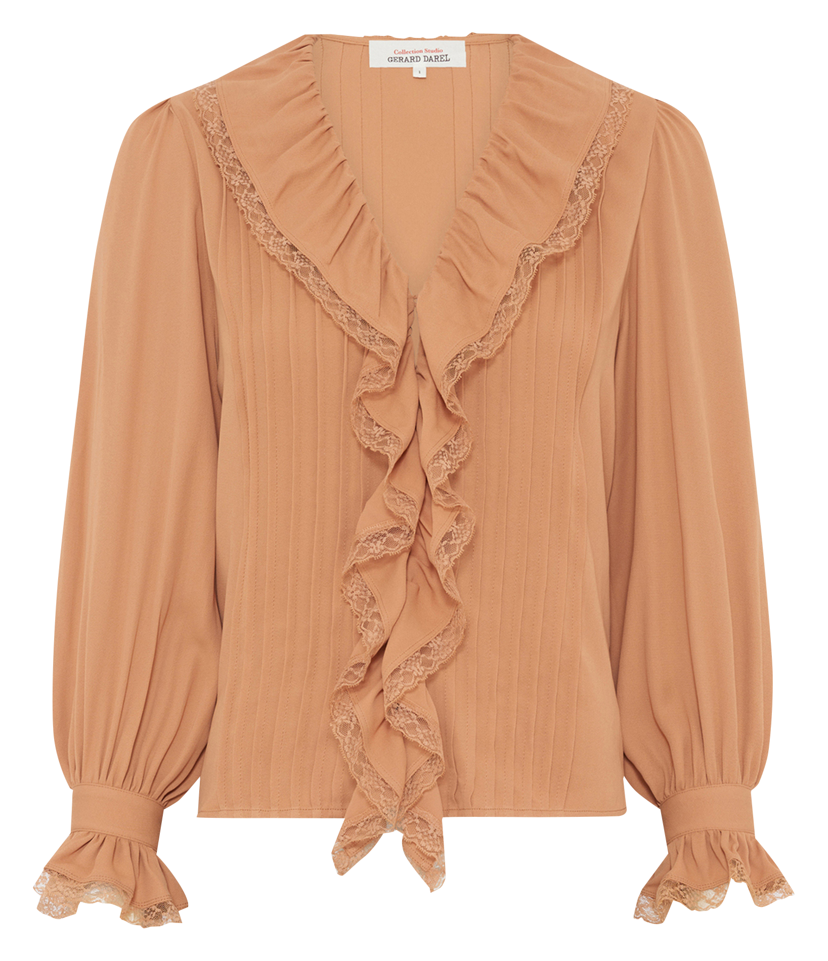 Blouse col v  GERARD DAREL Orange
