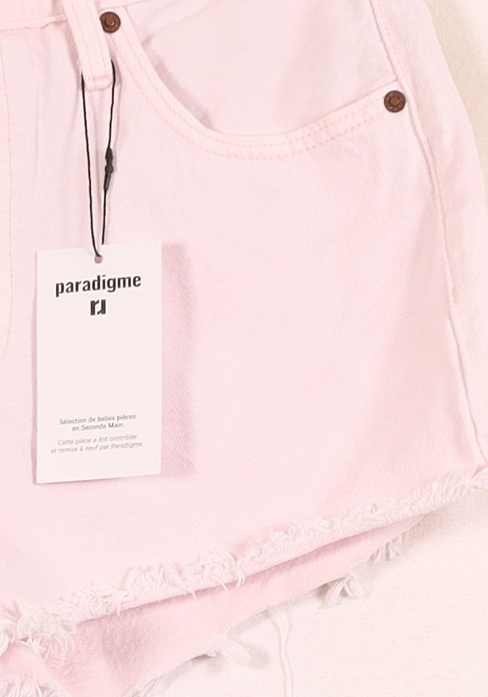 Shorts LEVI'S - Seconde main Pink