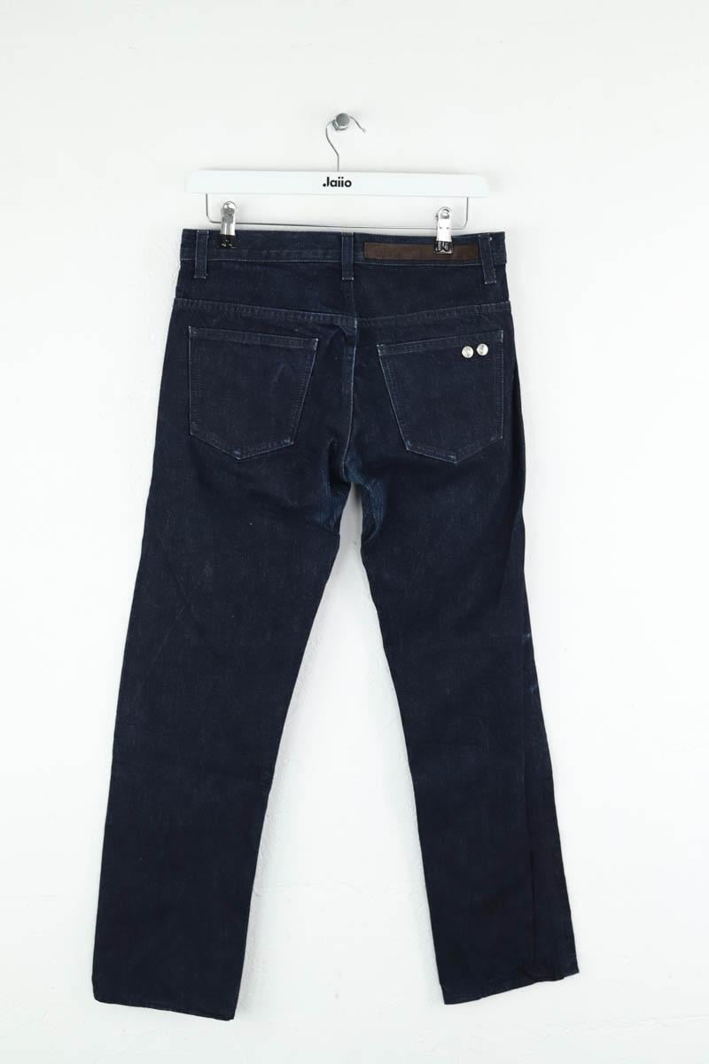 Cotton straight jeans MARC JACOBS - Seconde Main Blue