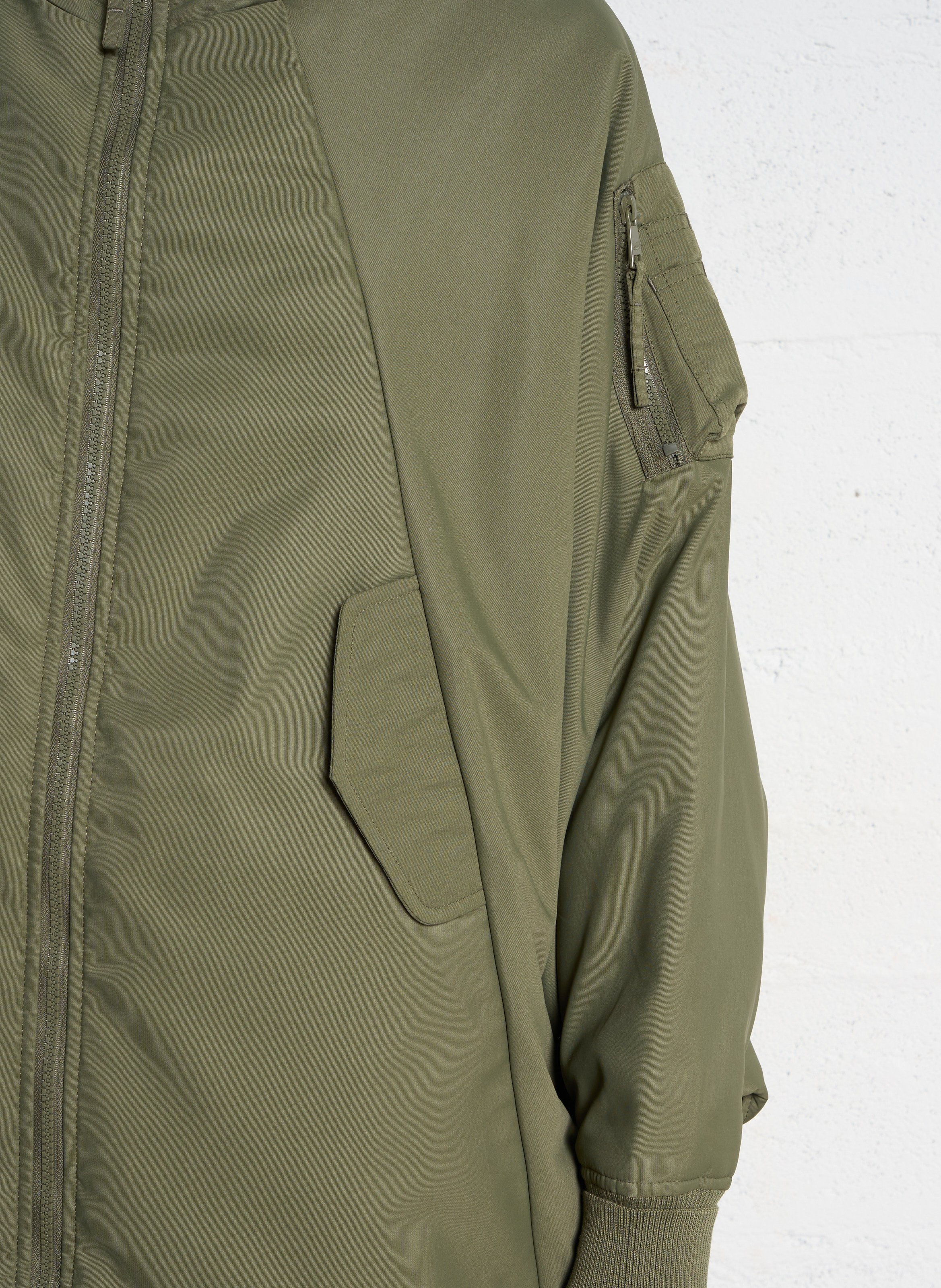 Veste zippée chauve-souris BOMBERS ORIGINAL Kaki