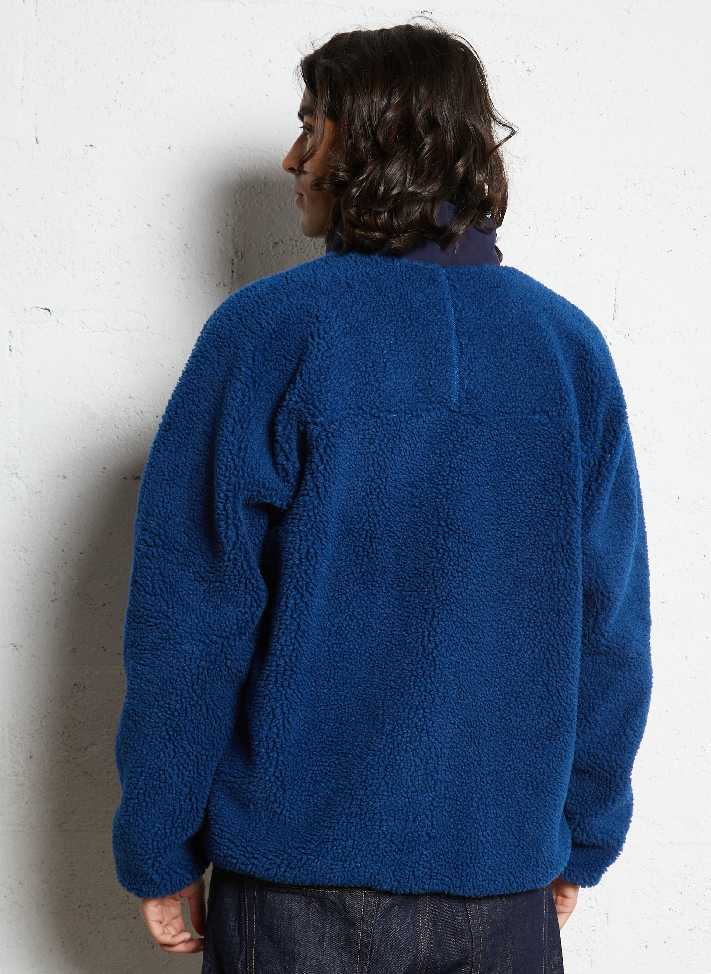 Sherpa high neck jacket PATAGONIA Blue