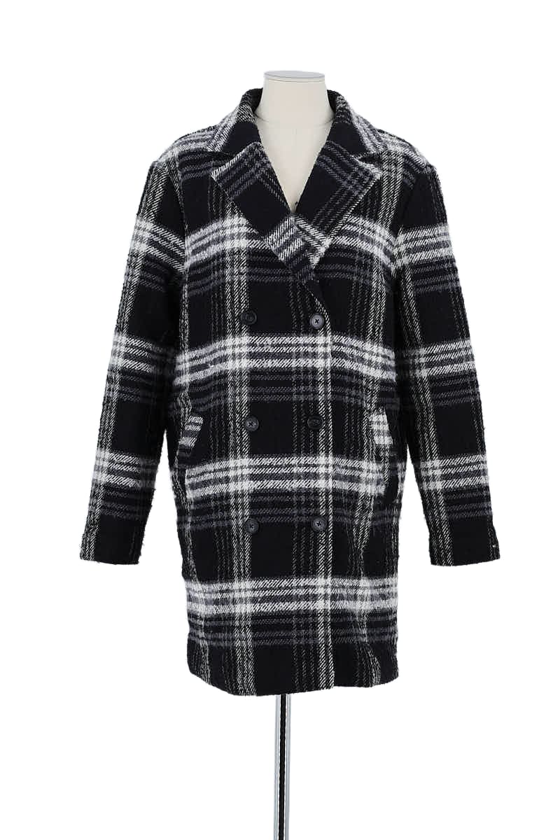 Coat TOMMY HILFIGER - SECONDE MAIN Black