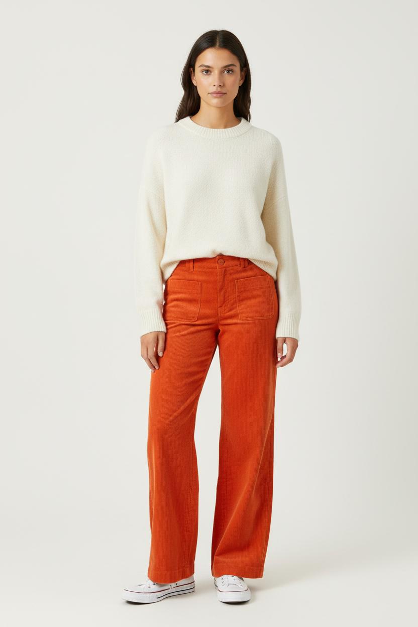 Pants SEZANE - Seconde main Orange