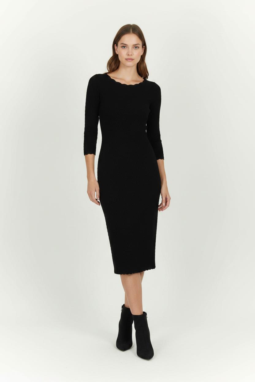 Long dress SEZANE - Seconde main Black