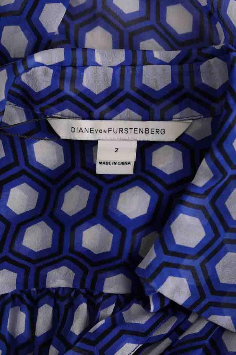 Blouse DIANE VON FURSTENBERG - Seconde Main Blue