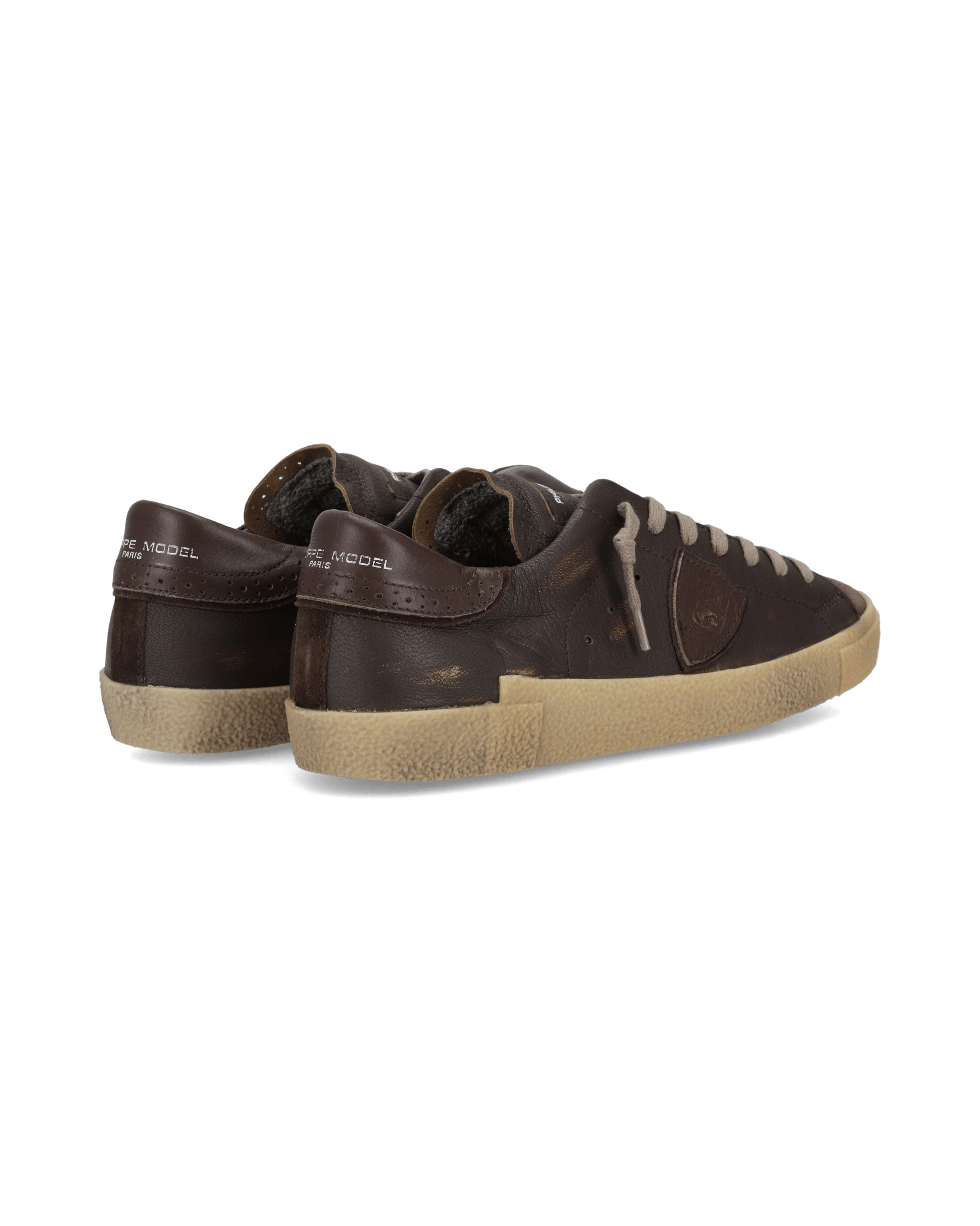 Tennis sneakers. PHILIPPE MODEL Brown