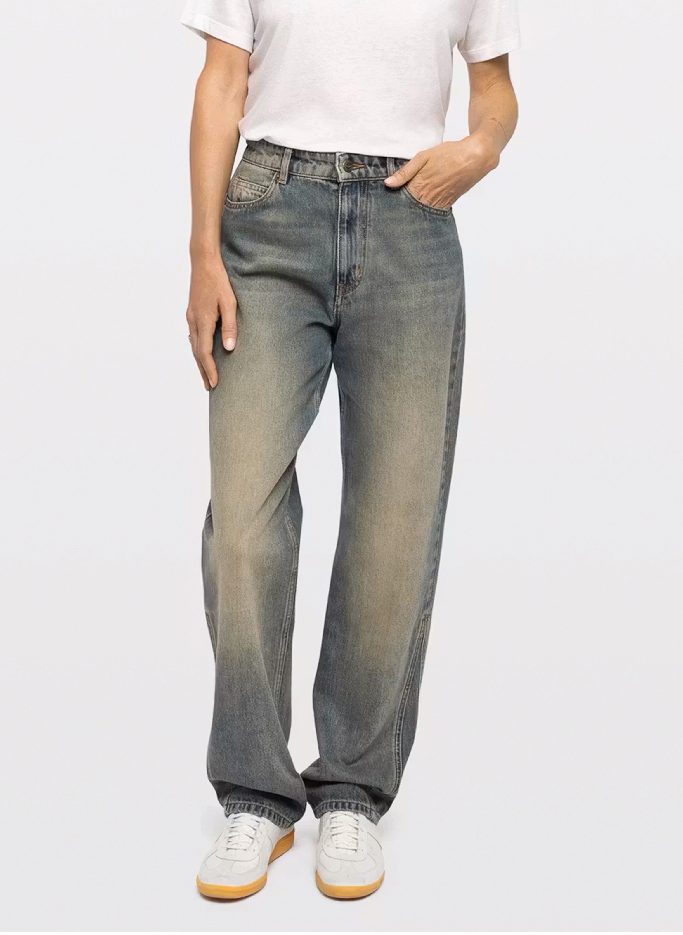 Straight-leg cotton pants ZADIG&VOLTAIRE Blue