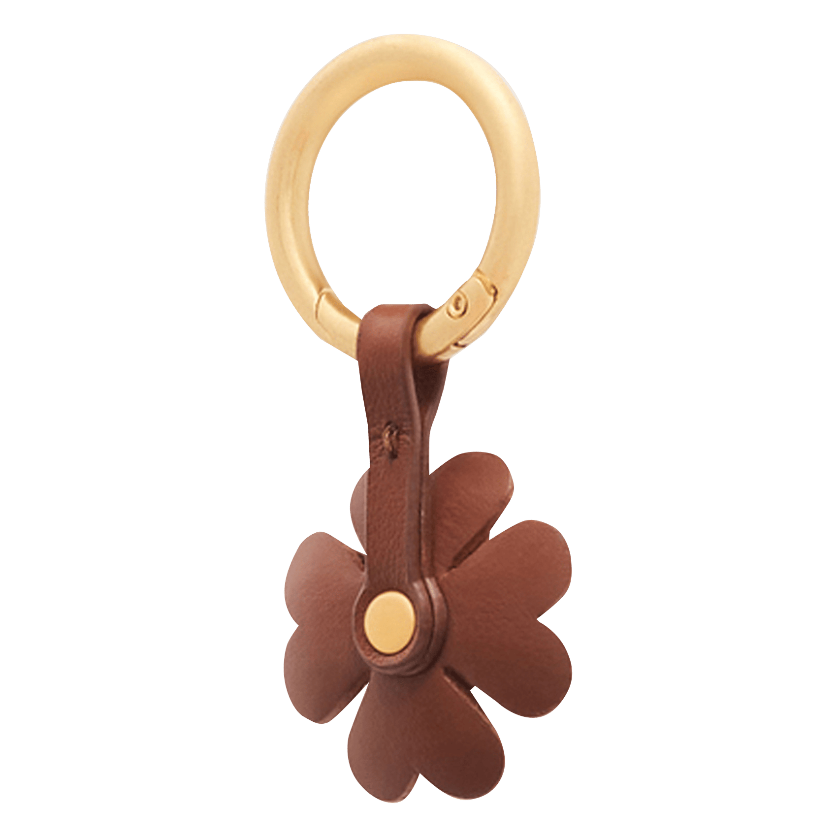 Porte-clés en cuir GERARD DAREL Marron