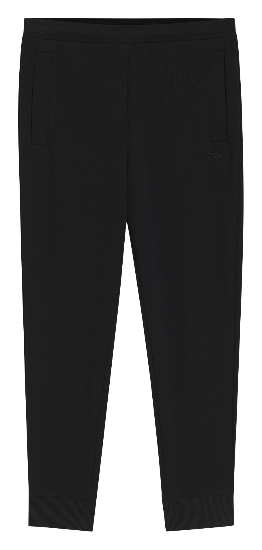 Jogging droit en coton mélangé BOSS