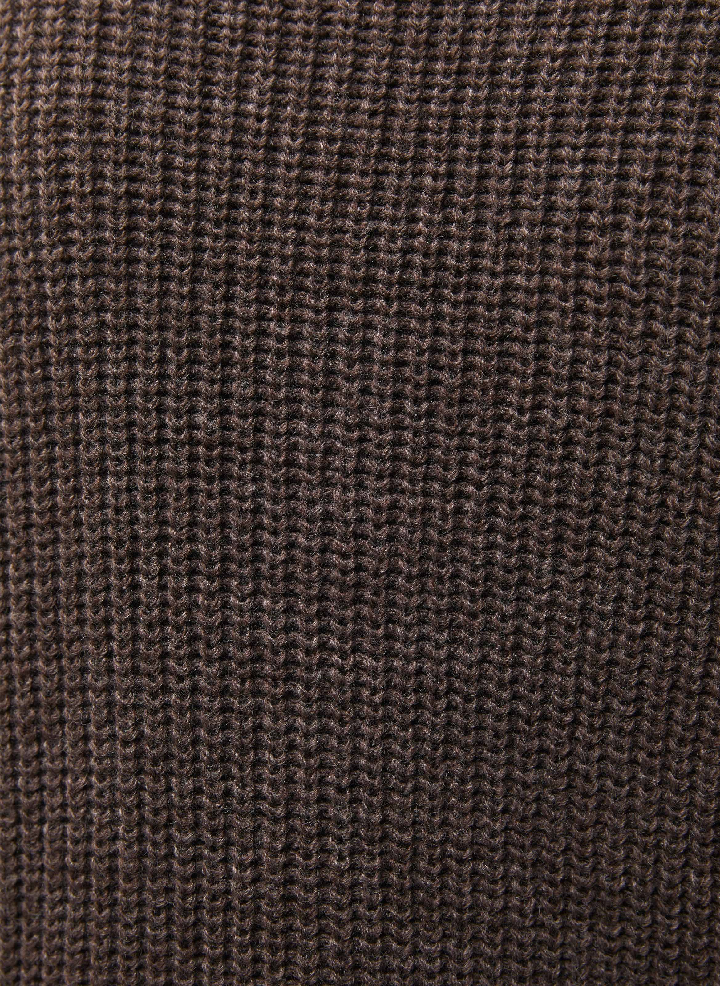 Round-neck sweater HUMILITY Brown