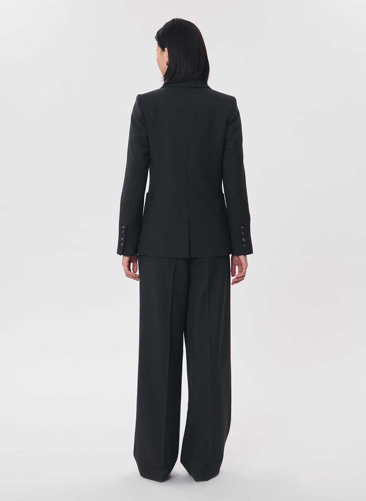 Fitted blazer TARA JARMON Grey