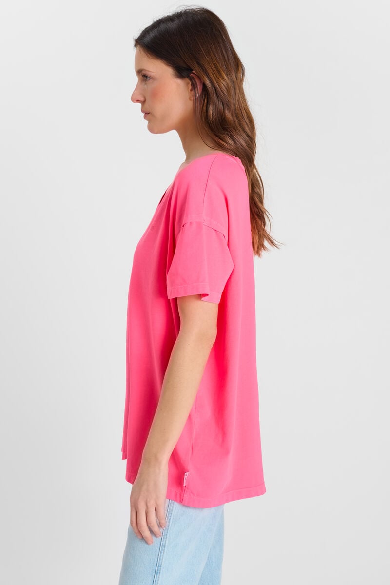 V-neck T-shirt LE TEMPS DES CERISES Pink