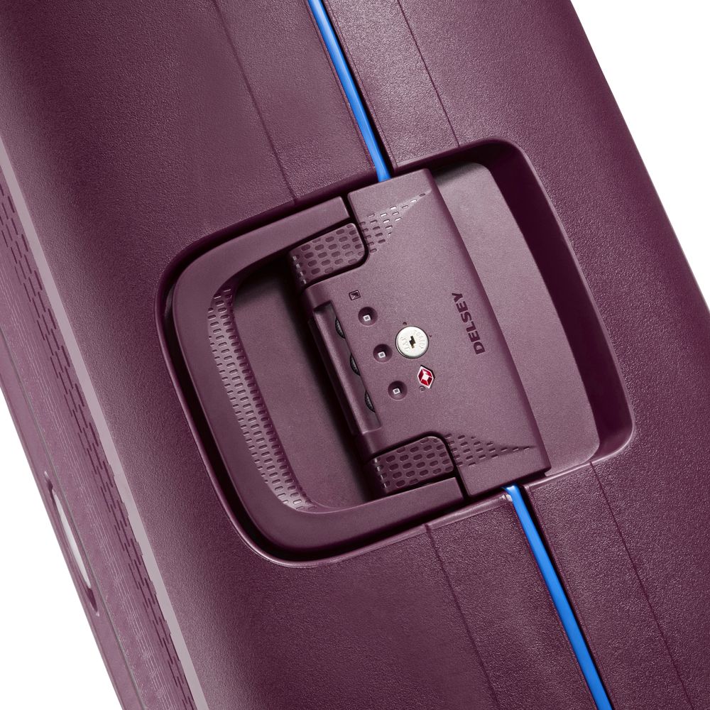 Rigid cabin suitcase | Purple DELSEY PARIS Women