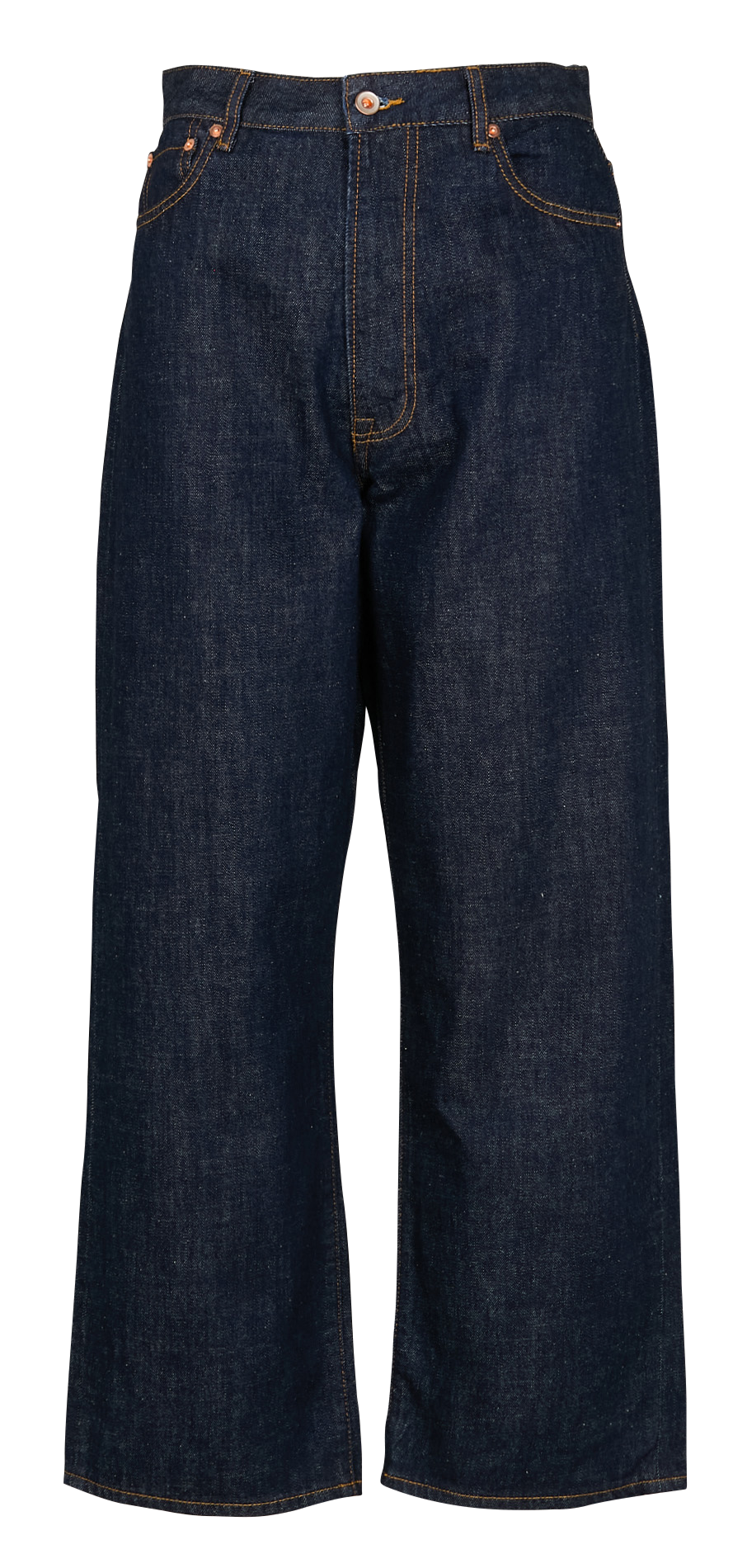 High-rise wide-leg jeans BELLEROSE Raw denim