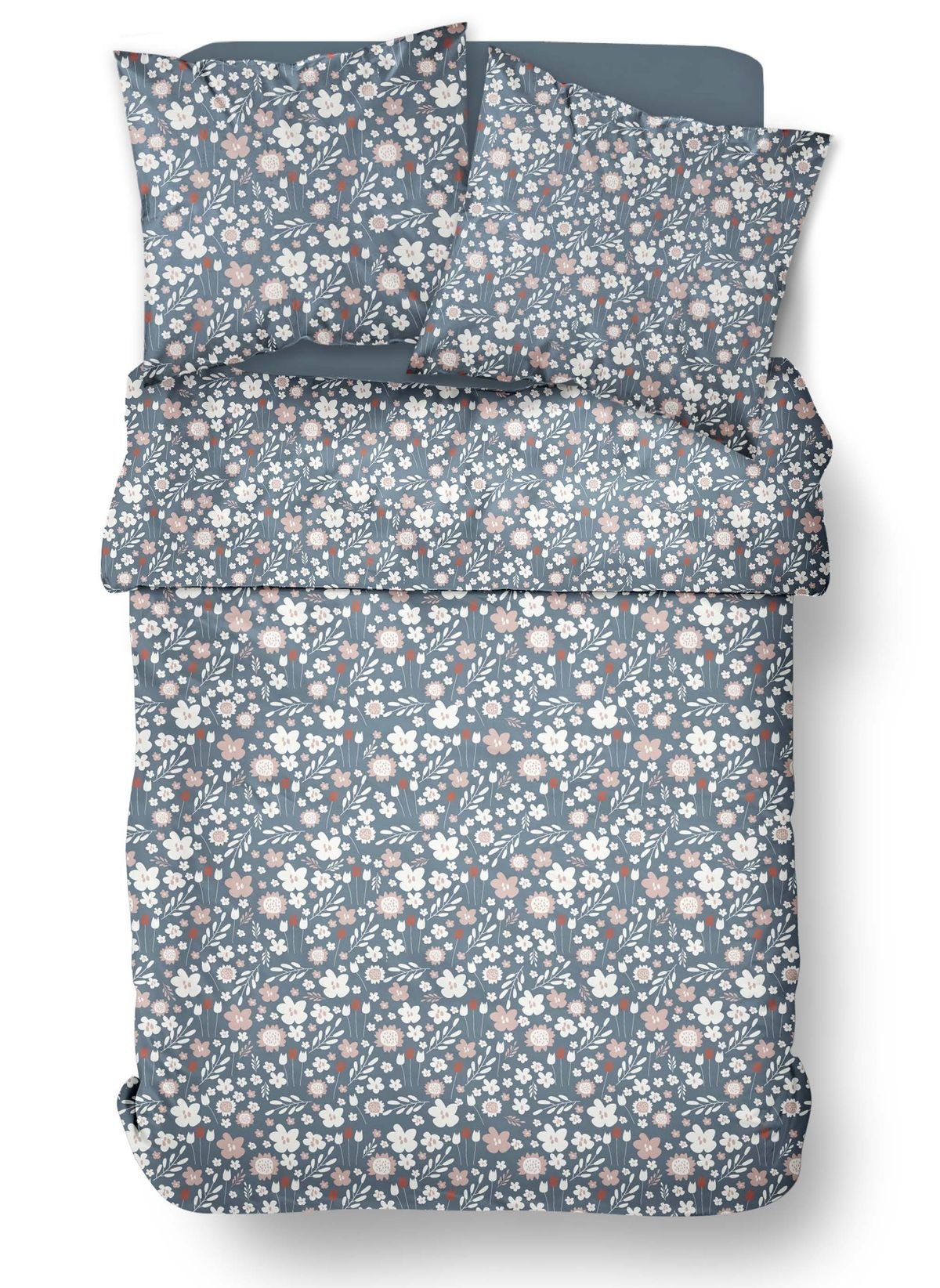 Cotton bedding set TODAY LINGE DE MAISON Grey