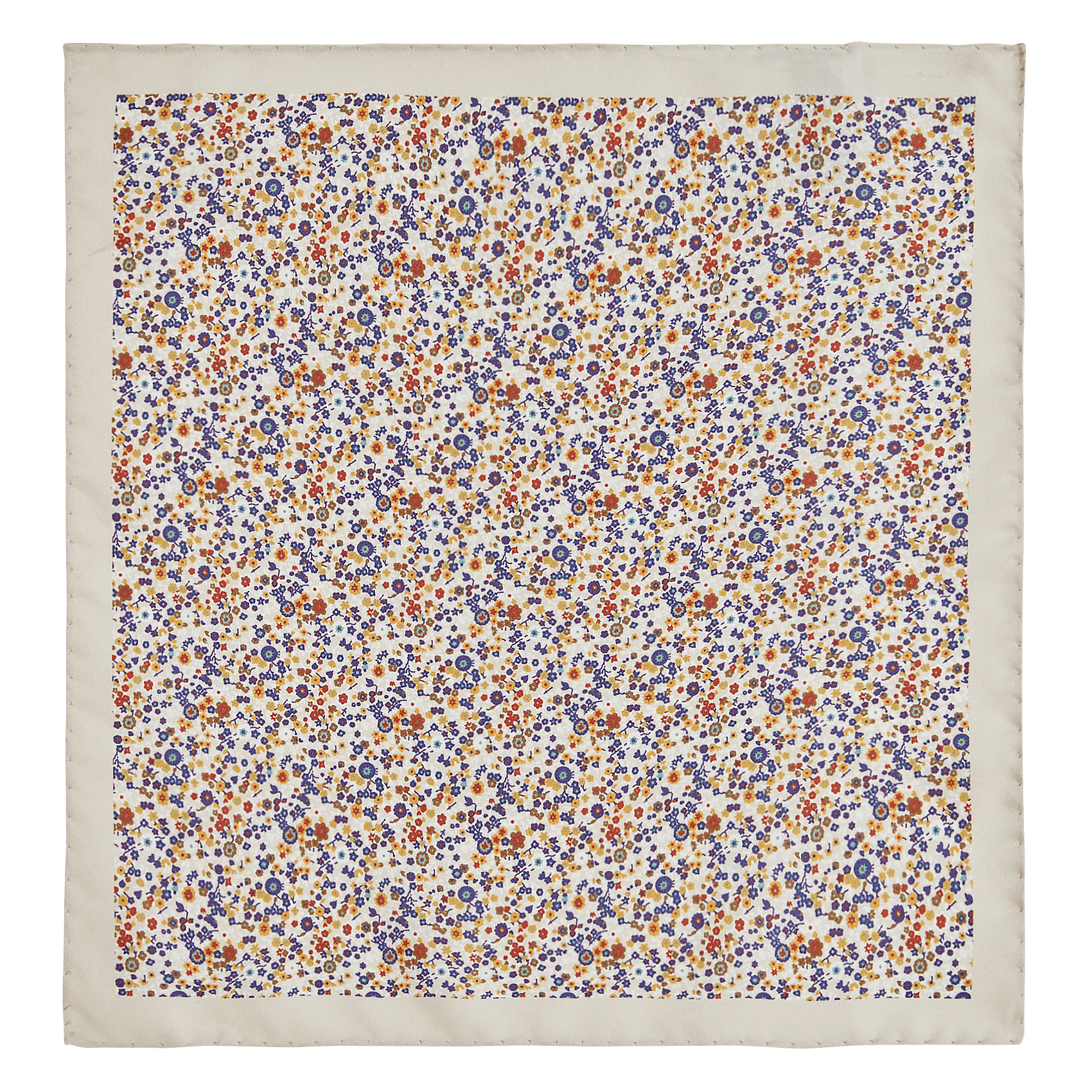 Floral silk scarf AU PRINTEMPS PARIS Multicolored