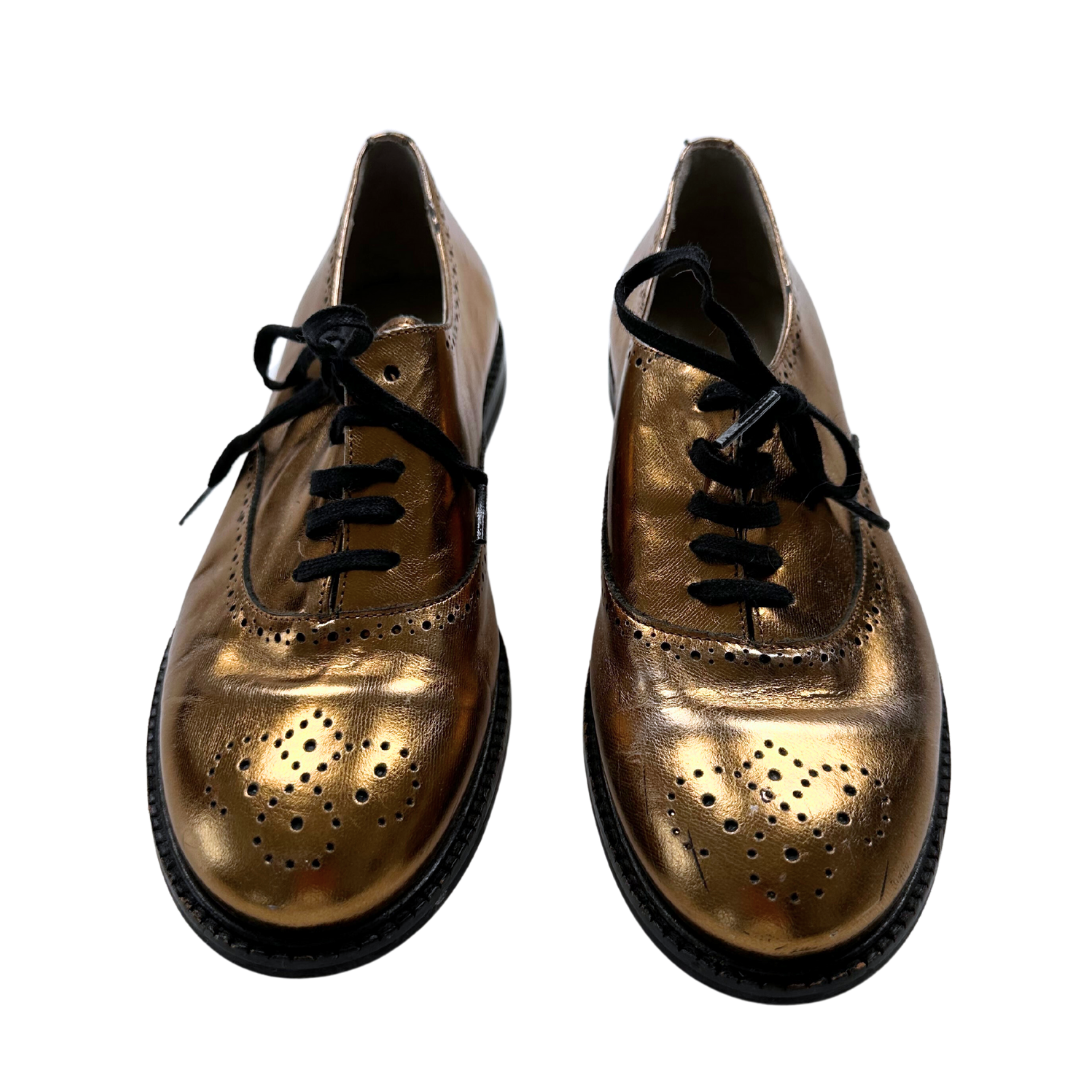 Children's gold derbies - size 36 BONPOINT - Seconde Main Golden