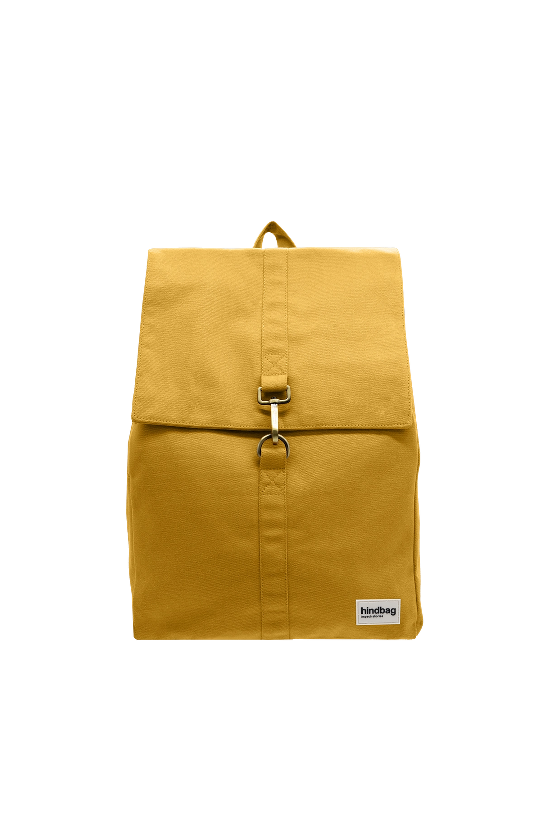 Cotton backpack HINDBAG Yellow