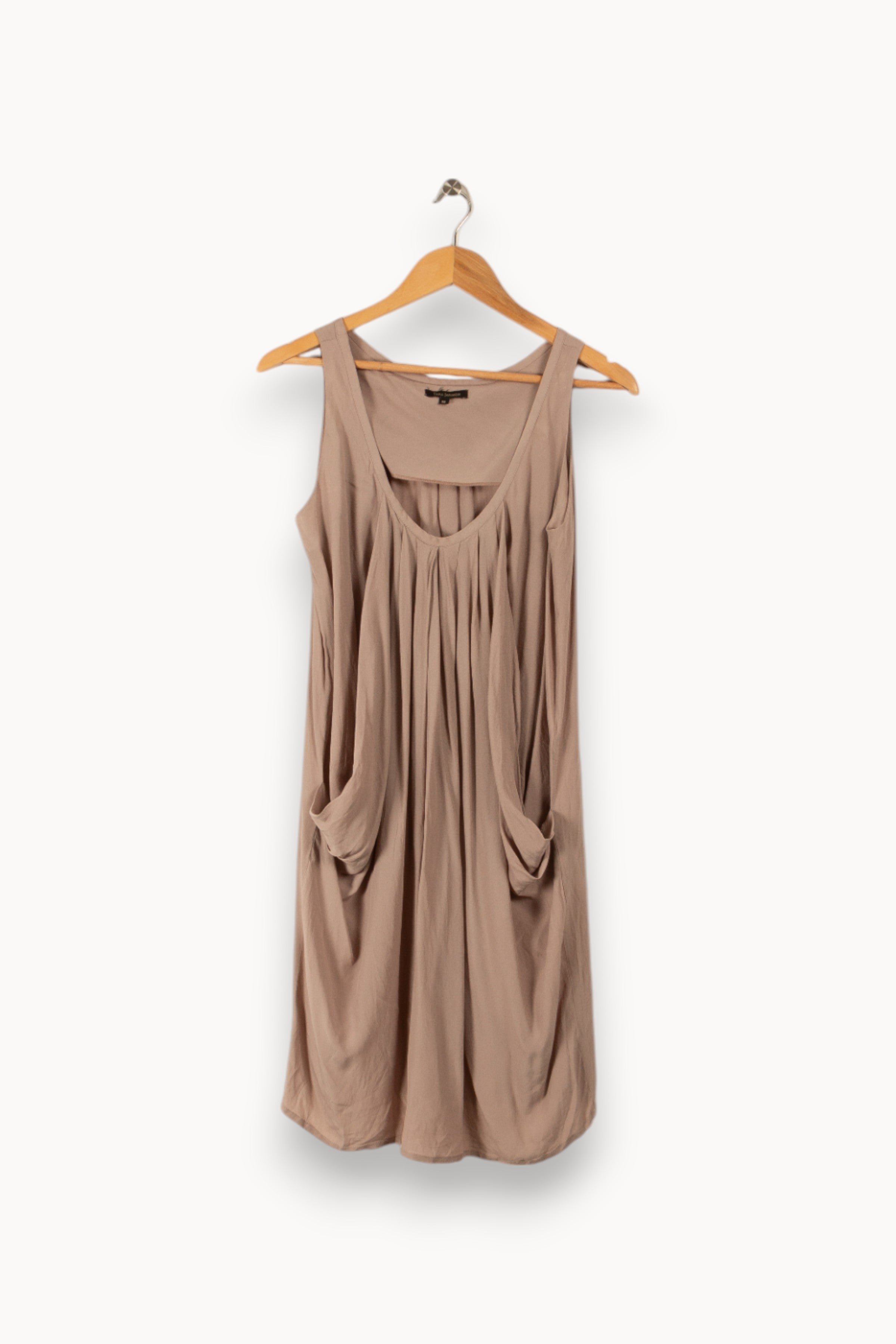 Midi dress TARA JARMON - Seconde Main Pink